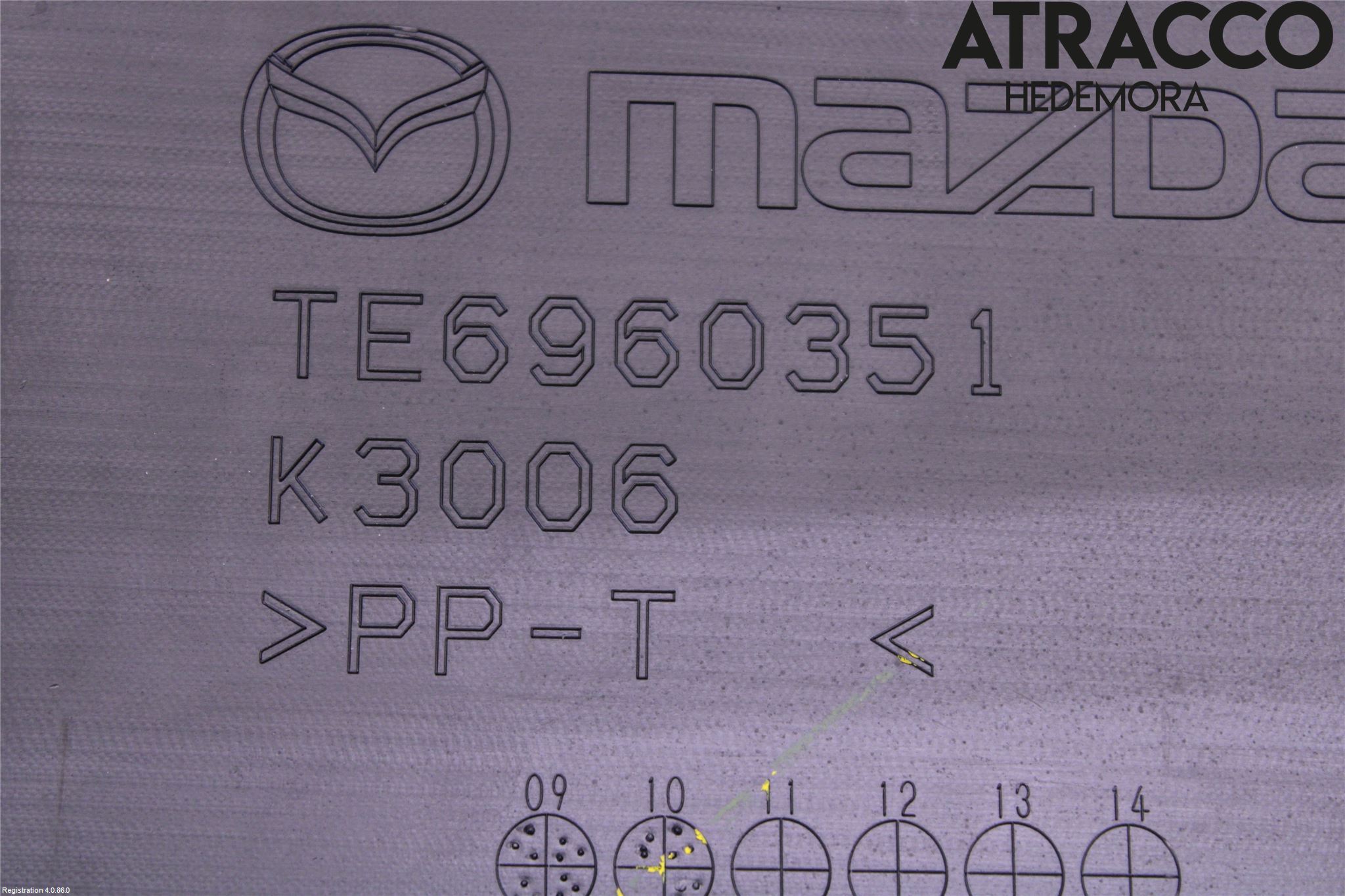 Mazda CX-9 Instrumentbräda Inlägg-Dekorlist