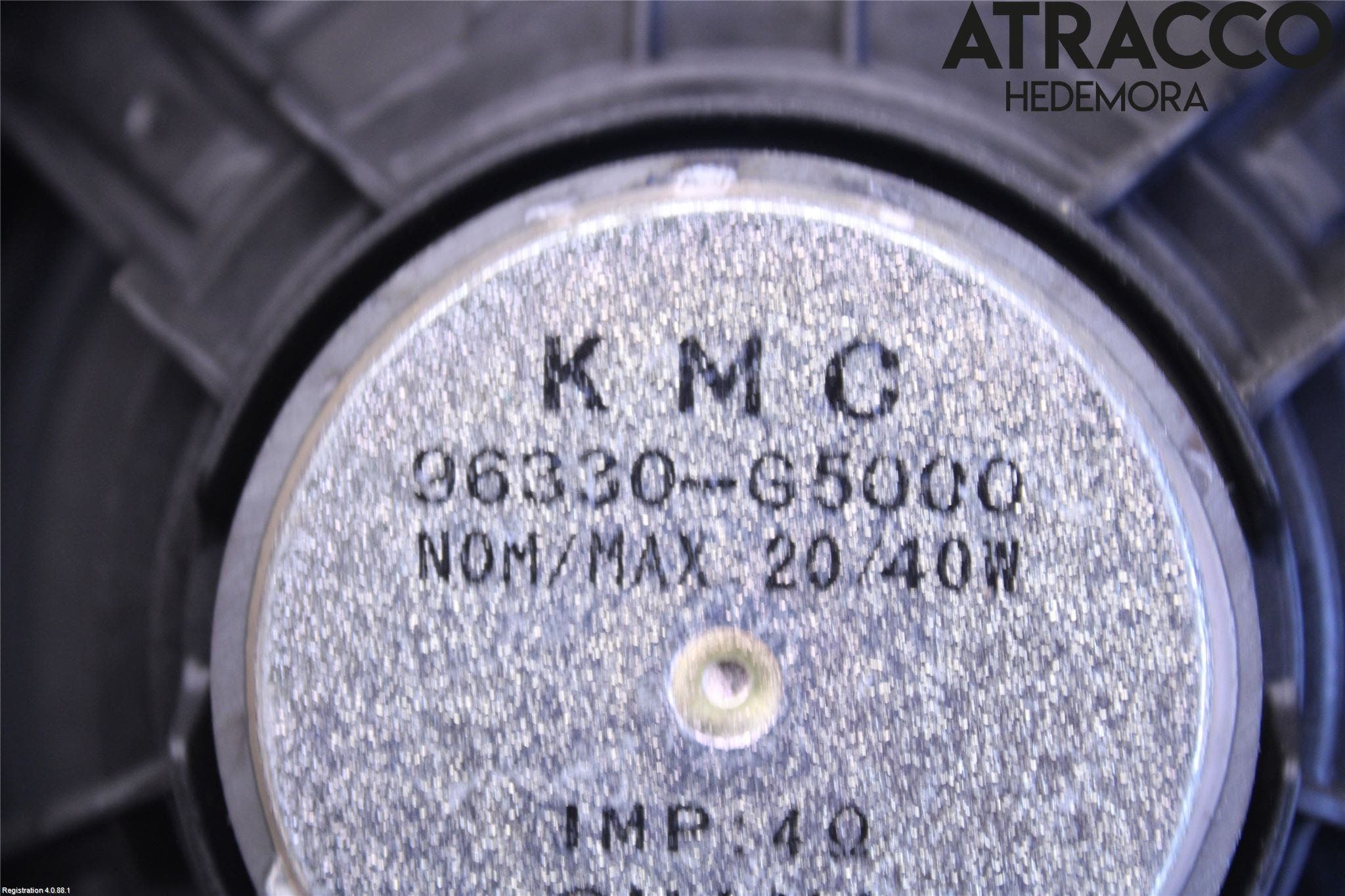 Kia NIRO (DE) 17-22 Högtalare