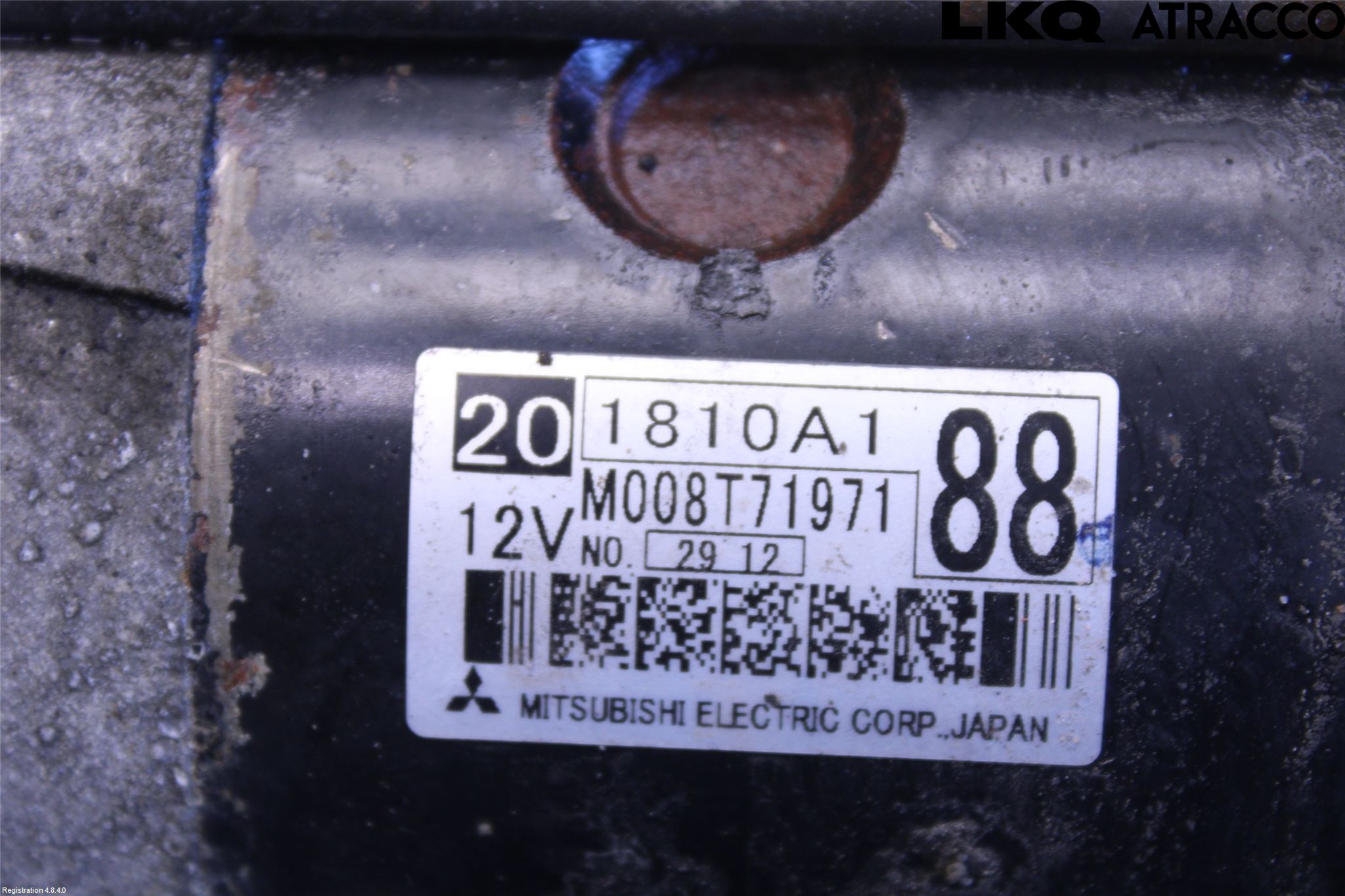 Mitsubishi ASX 10-22 Startmotor