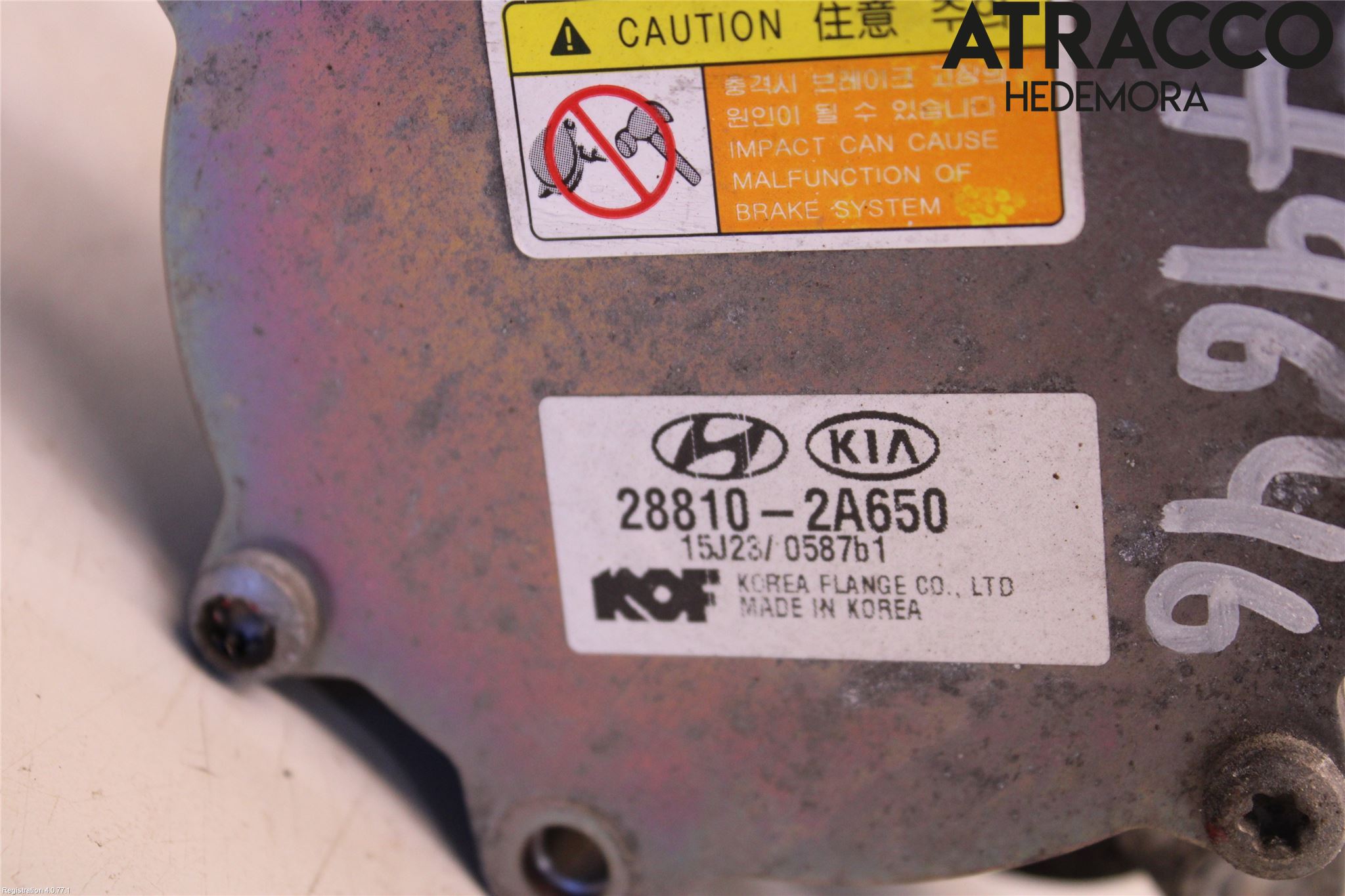 Kia SPORTAGE (QL) 16-21 Vakuumpump
