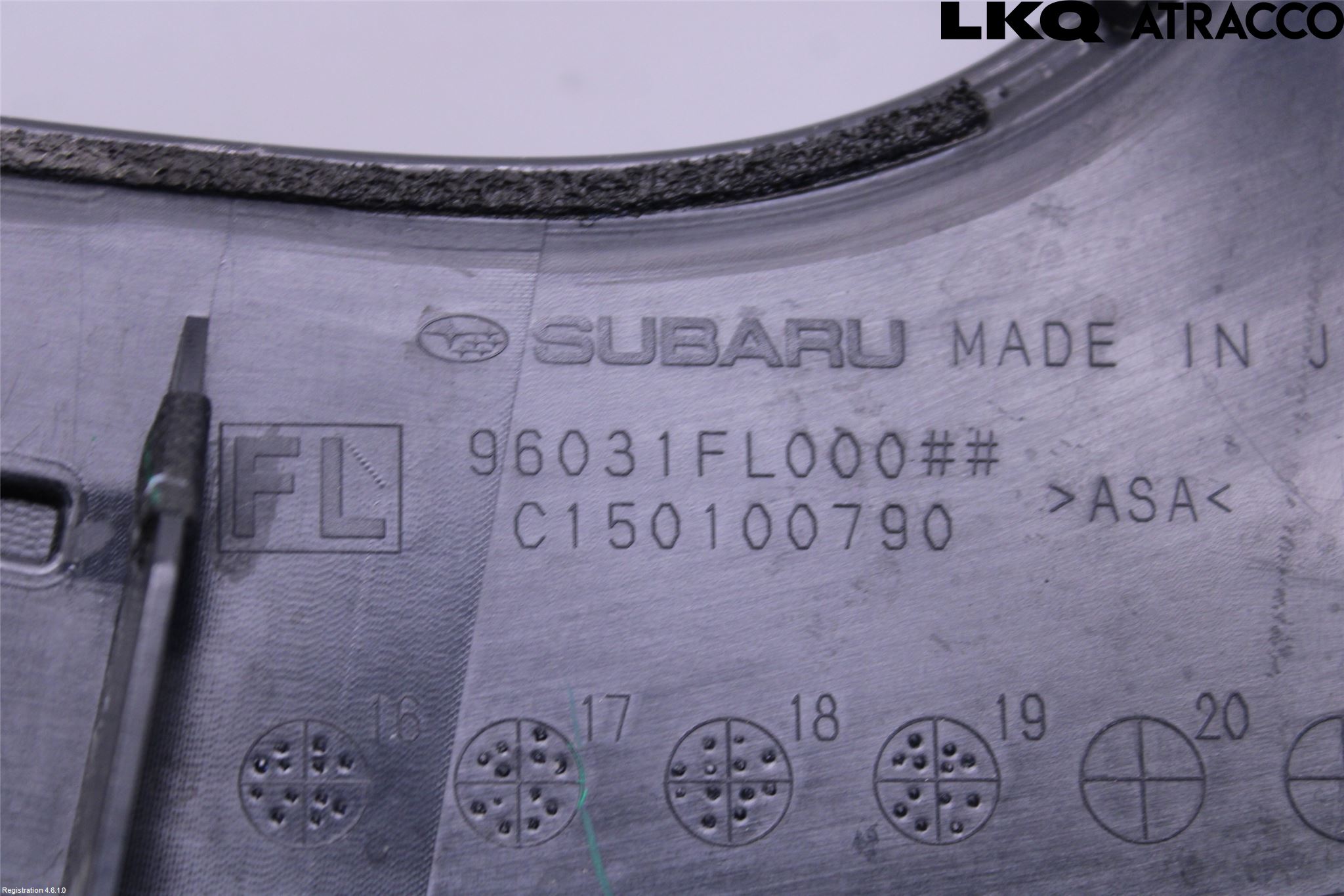 Subaru XV 18-22 Spoiler Baklucka