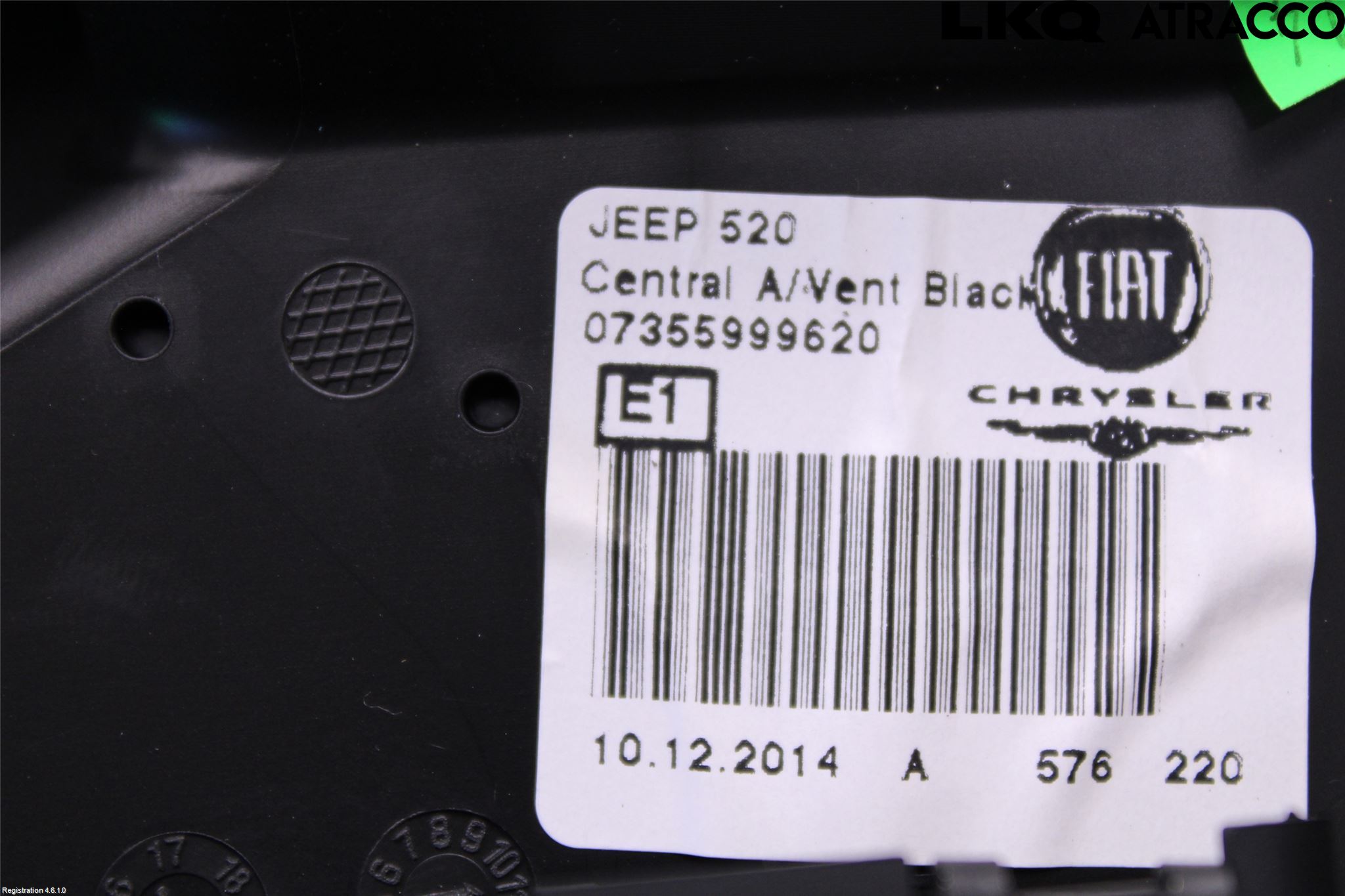 Jeep RENEGADE Defrosterkanal-Munstycke