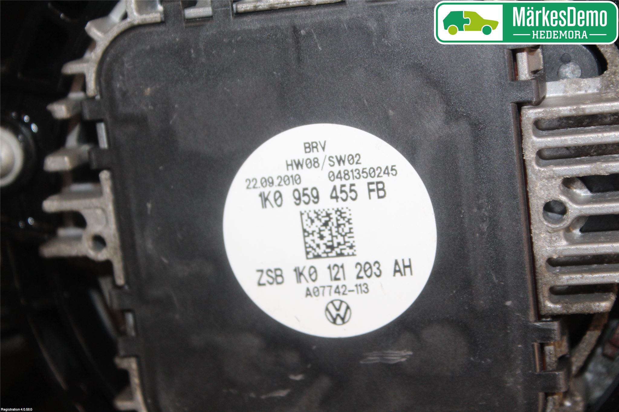 Skoda OCTAVIA (1Z) 05-13 Kylfläkt El