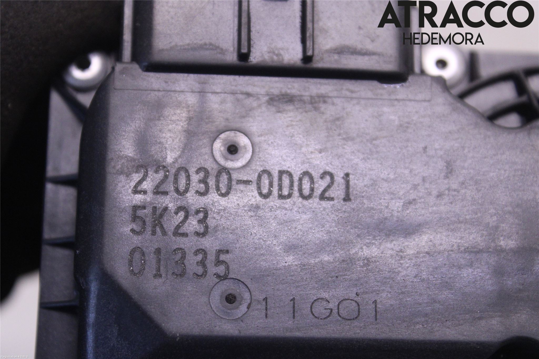 Toyota COROLLA 02-07 Injspjällhus