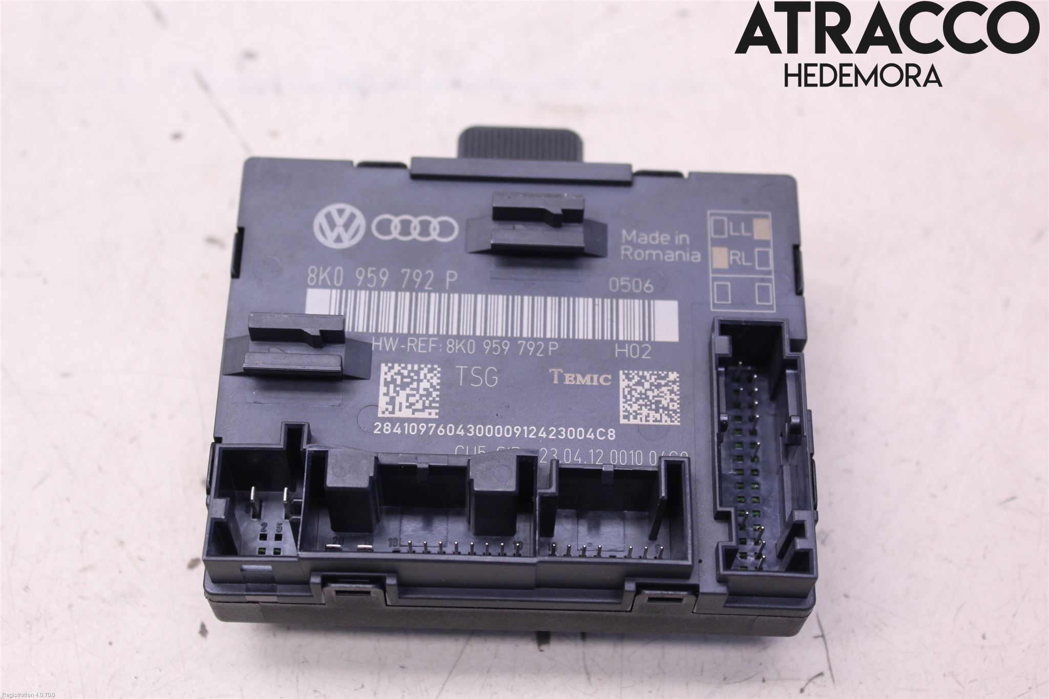 Audi A4 12-15 Styrenhet Dörr