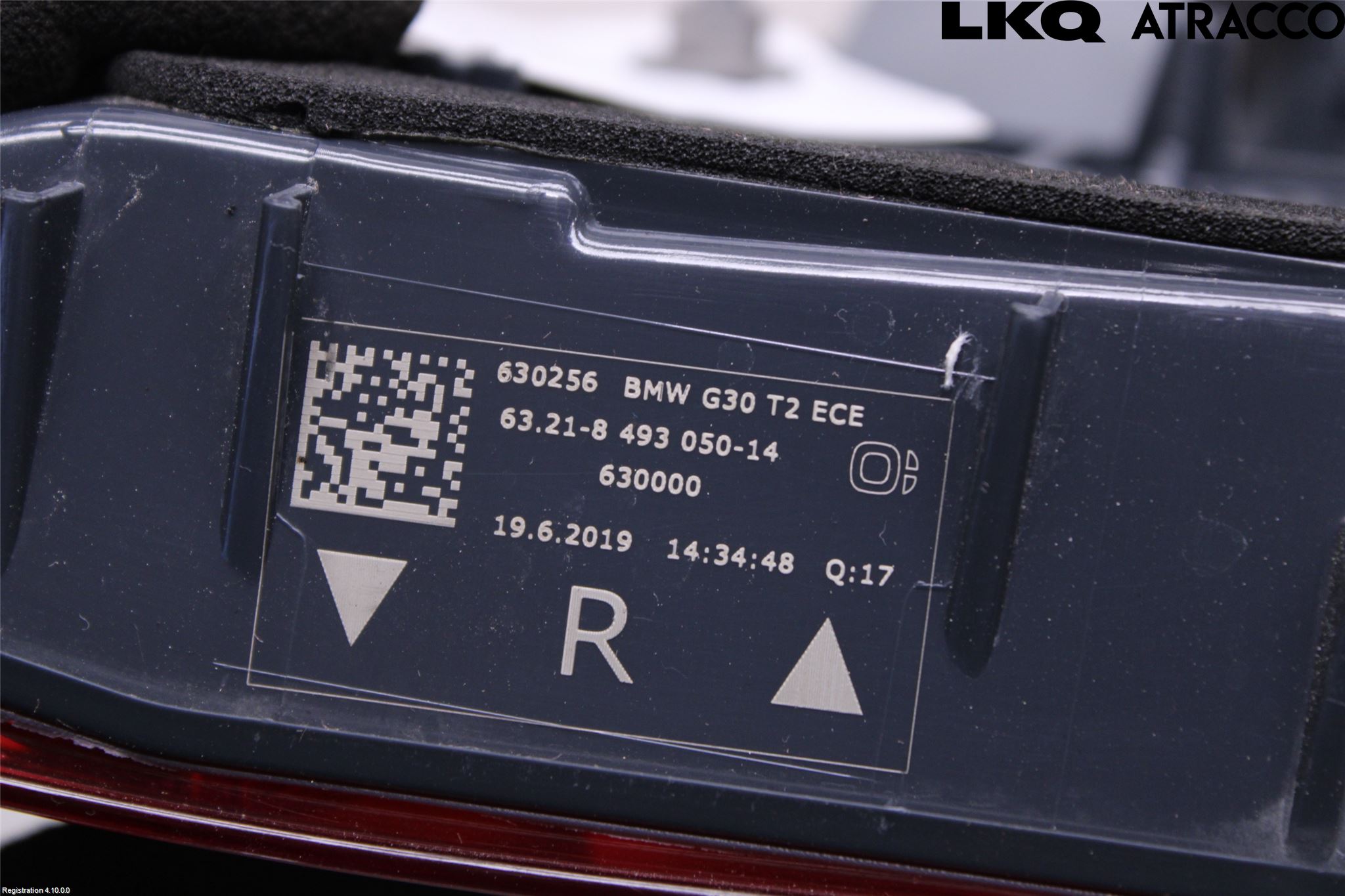 BMW 5 G30/G31/F90 17-23 Bakljus Lucka Hö