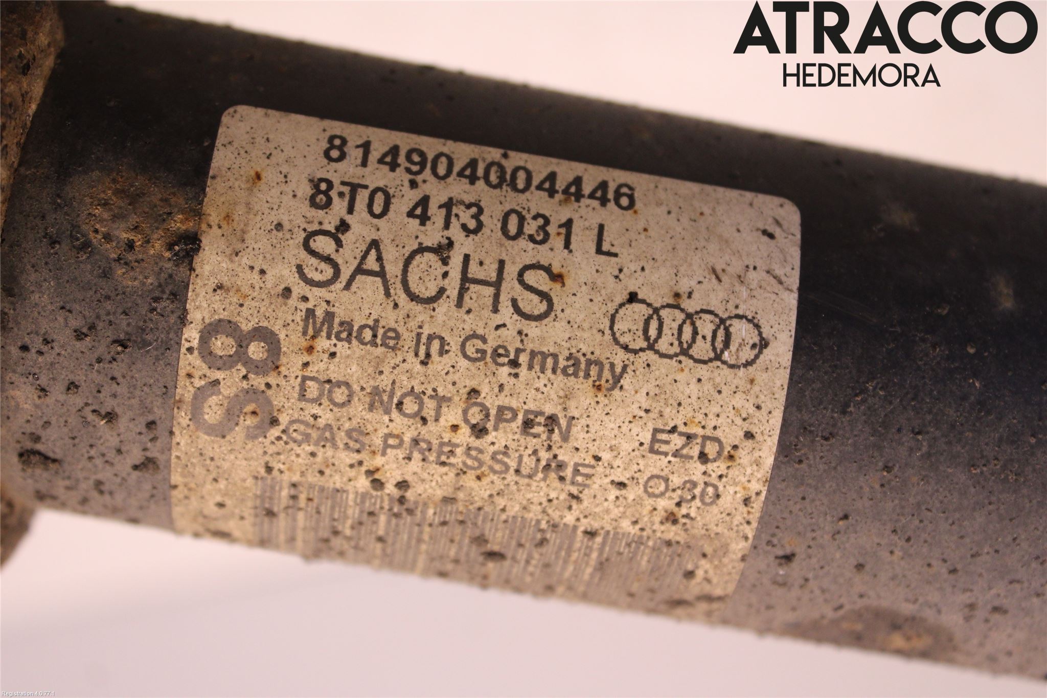 Audi A5 07-16 Fjäderben Fram Vänster