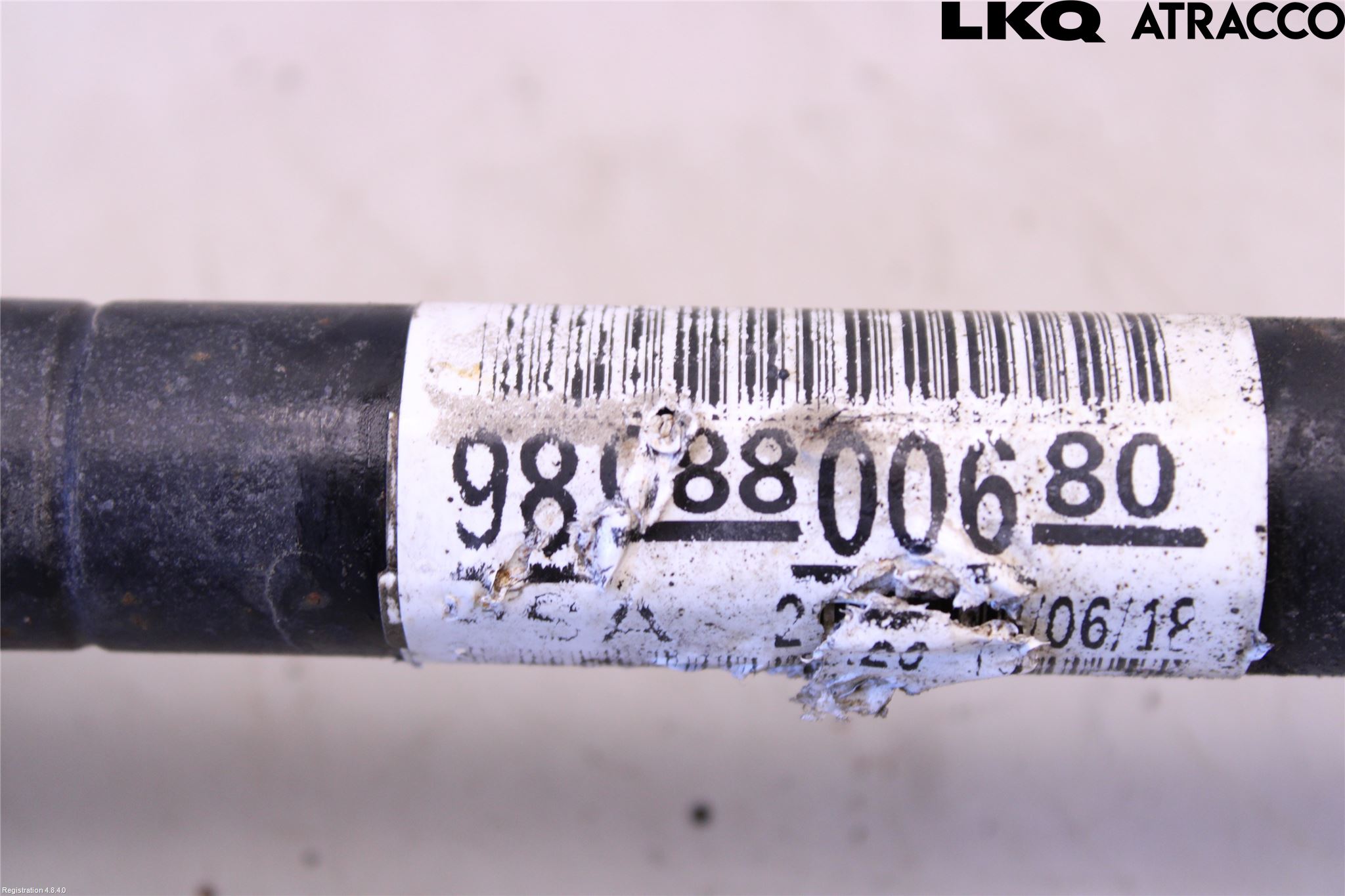 Citroen C4 GRAND PICASSO 14-18 Drivaxel Fram Vänster
