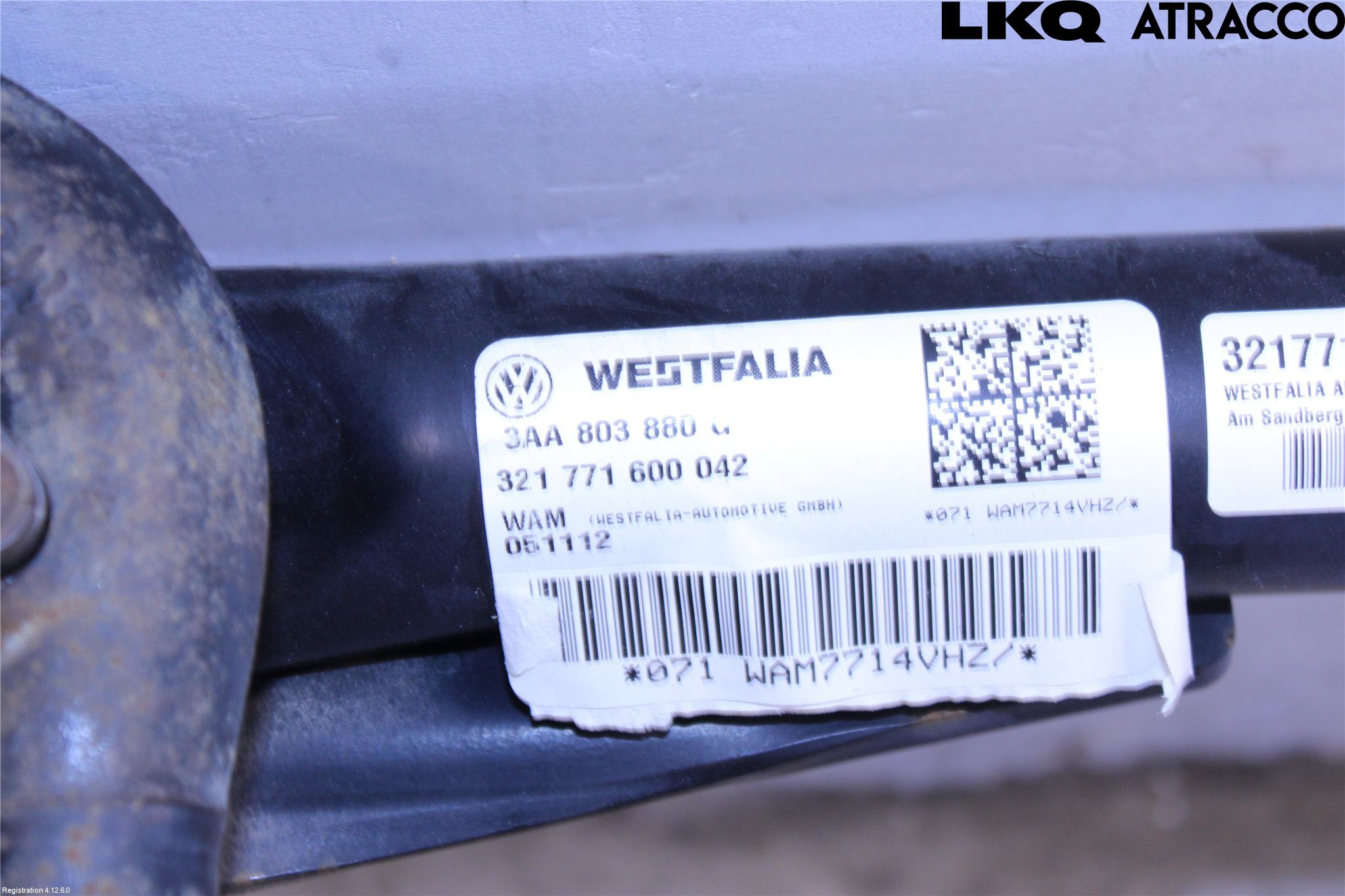 Volkswagen VW PASSAT 11-14 Dragkrok