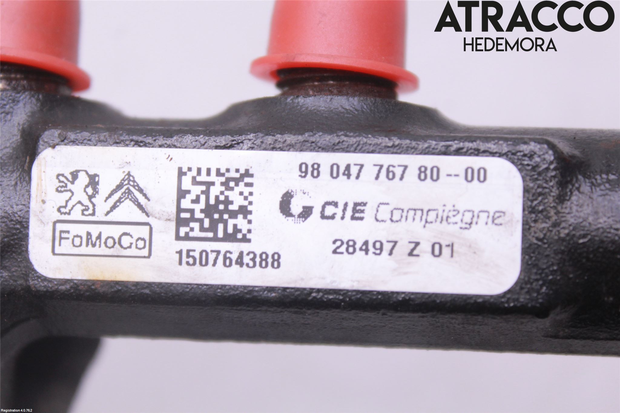 Peugeot 308 14-21 Injspridarrör