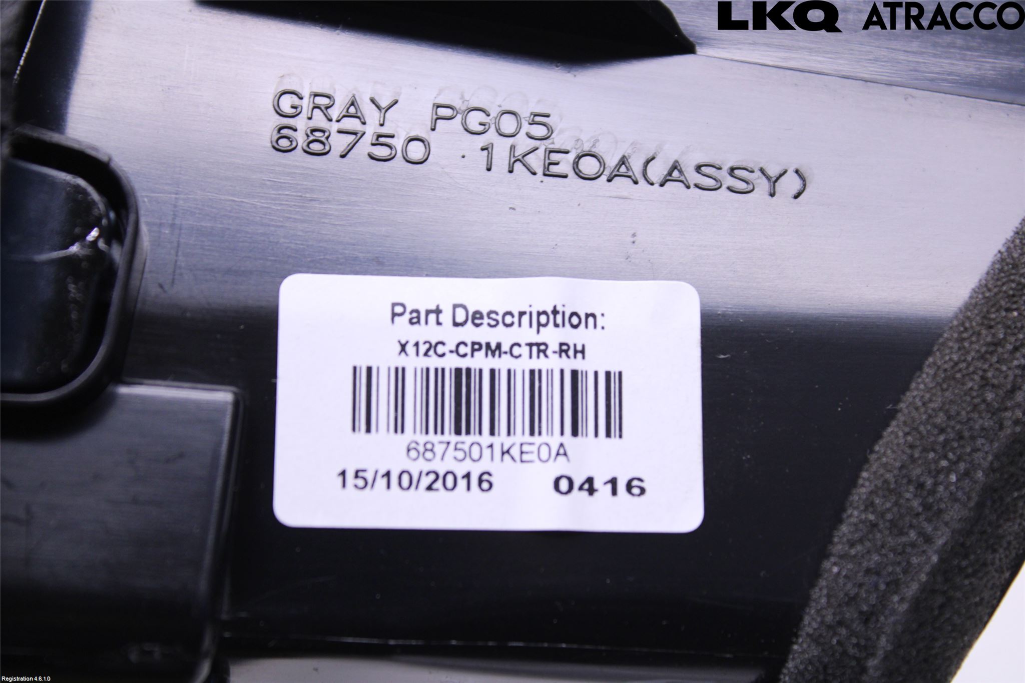 Nissan JUKE 14-19 Defrosterkanal-Munstycke