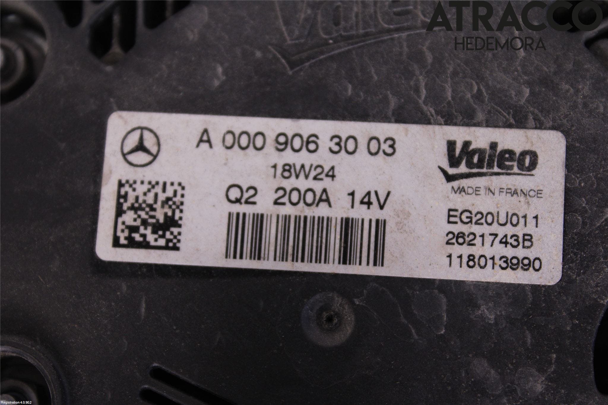 Mercedes-Benz MB C-KLASS (W205) 14-21 Generator