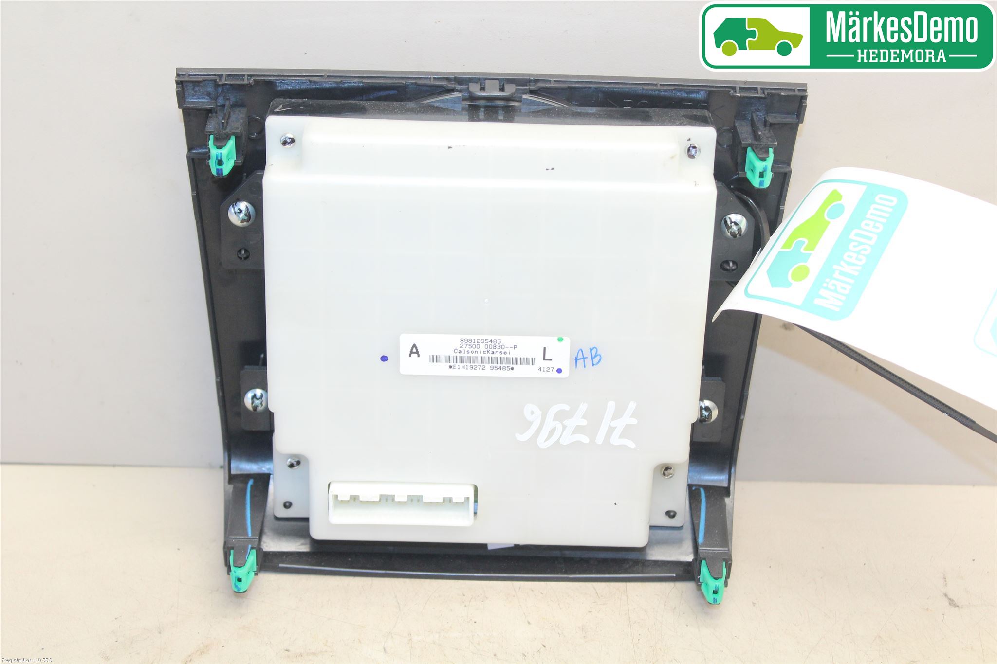 Isuzu D-MAX Ac Styrenhet Ac Manöveren