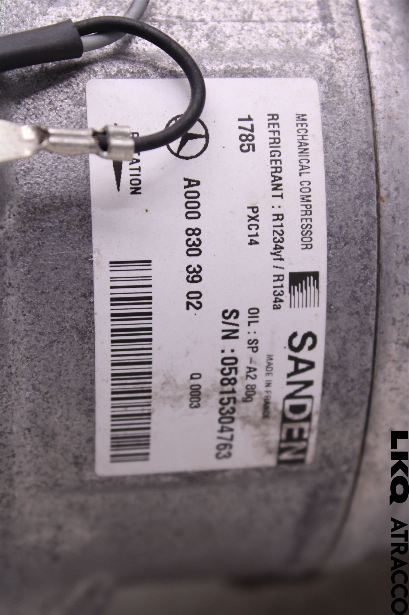 Mercedes-Benz MB C-KLASS (W205) 14-21 Ac Kompressor