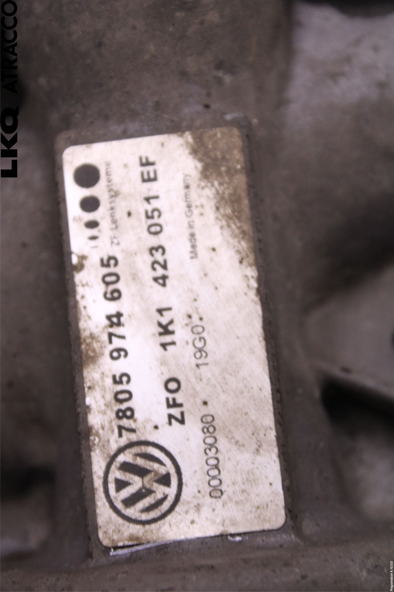 Volkswagen VW GOLF VI 09-13 Styrväxel-Snäcka Elektrisk
