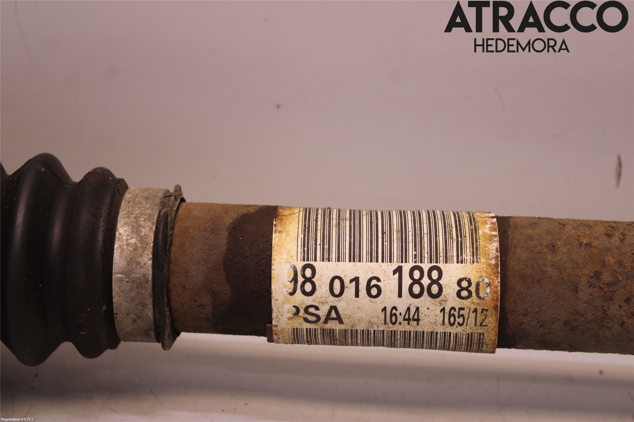 Peugeot 508 11-18 Drivaxel Fram Höger