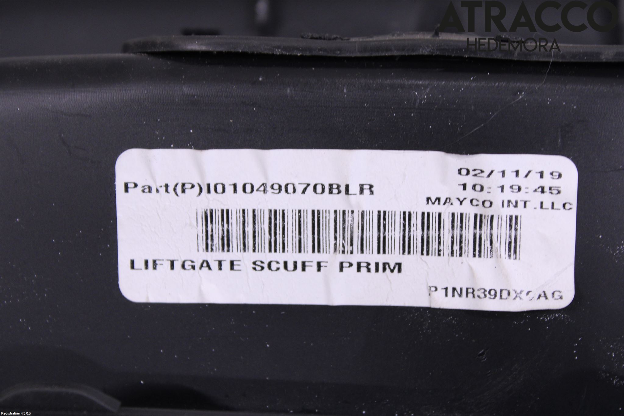 Jeep GRAND CHEROKEE 10-20 Inredning Bakluckeklädsel