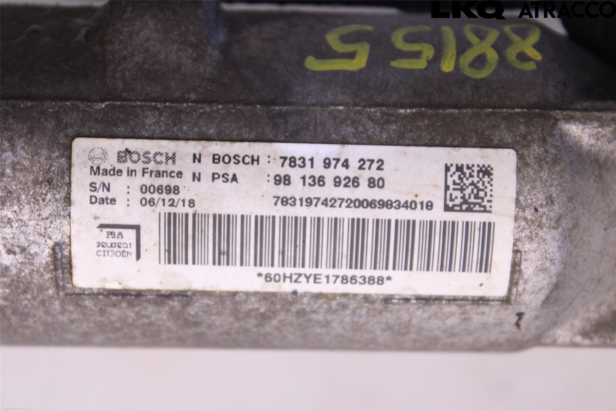 Toyota PROACE II 16- Styrväxel Servo -Snäcka