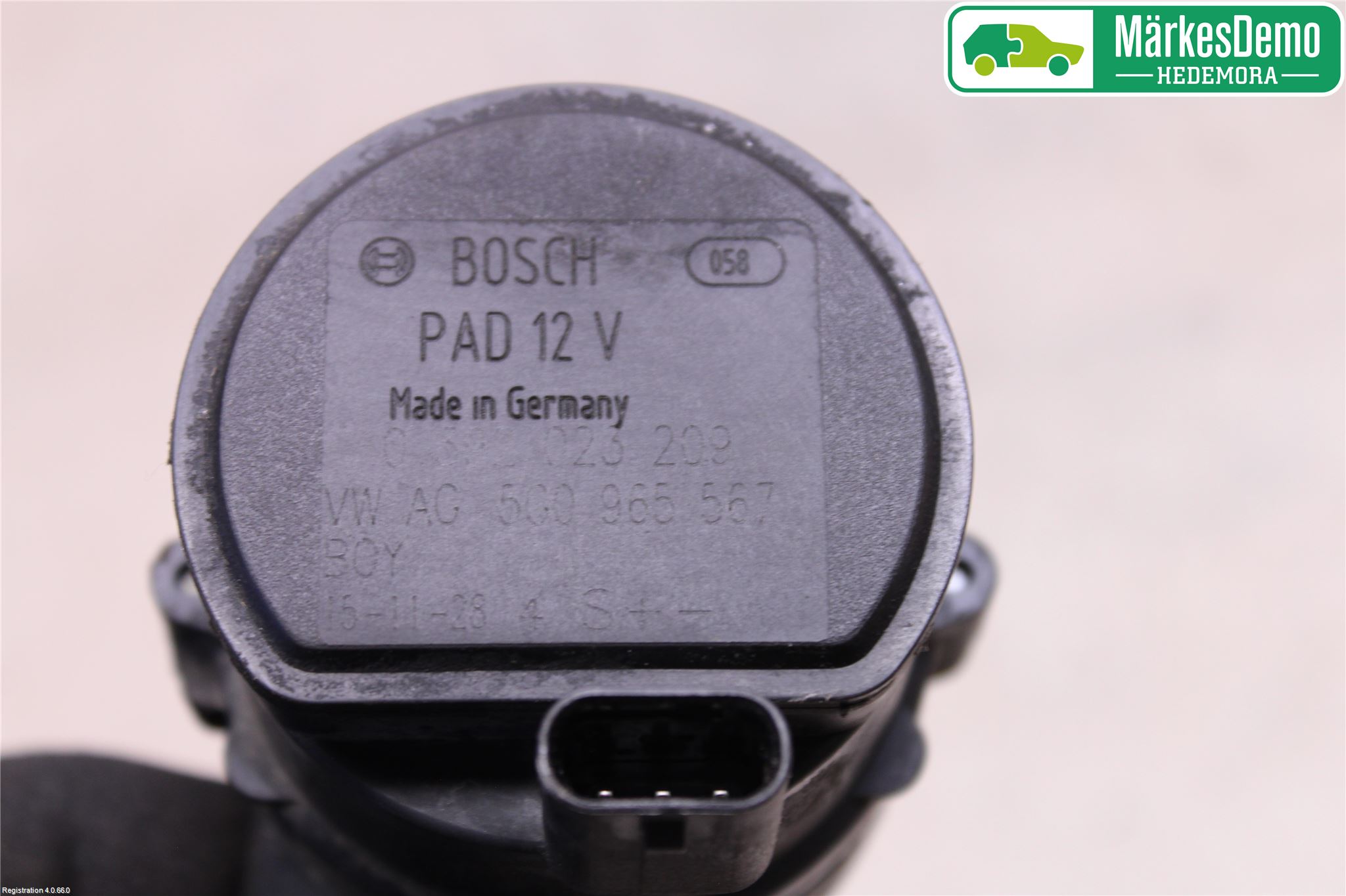 Volkswagen VW CADDY 16-20 Värme Cirkulationspump