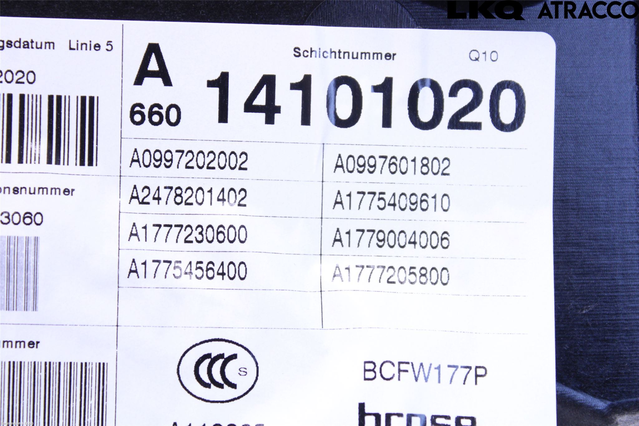 Mercedes-Benz MB A-KLASS (W177) 18- Fönsterhiss El Kompl