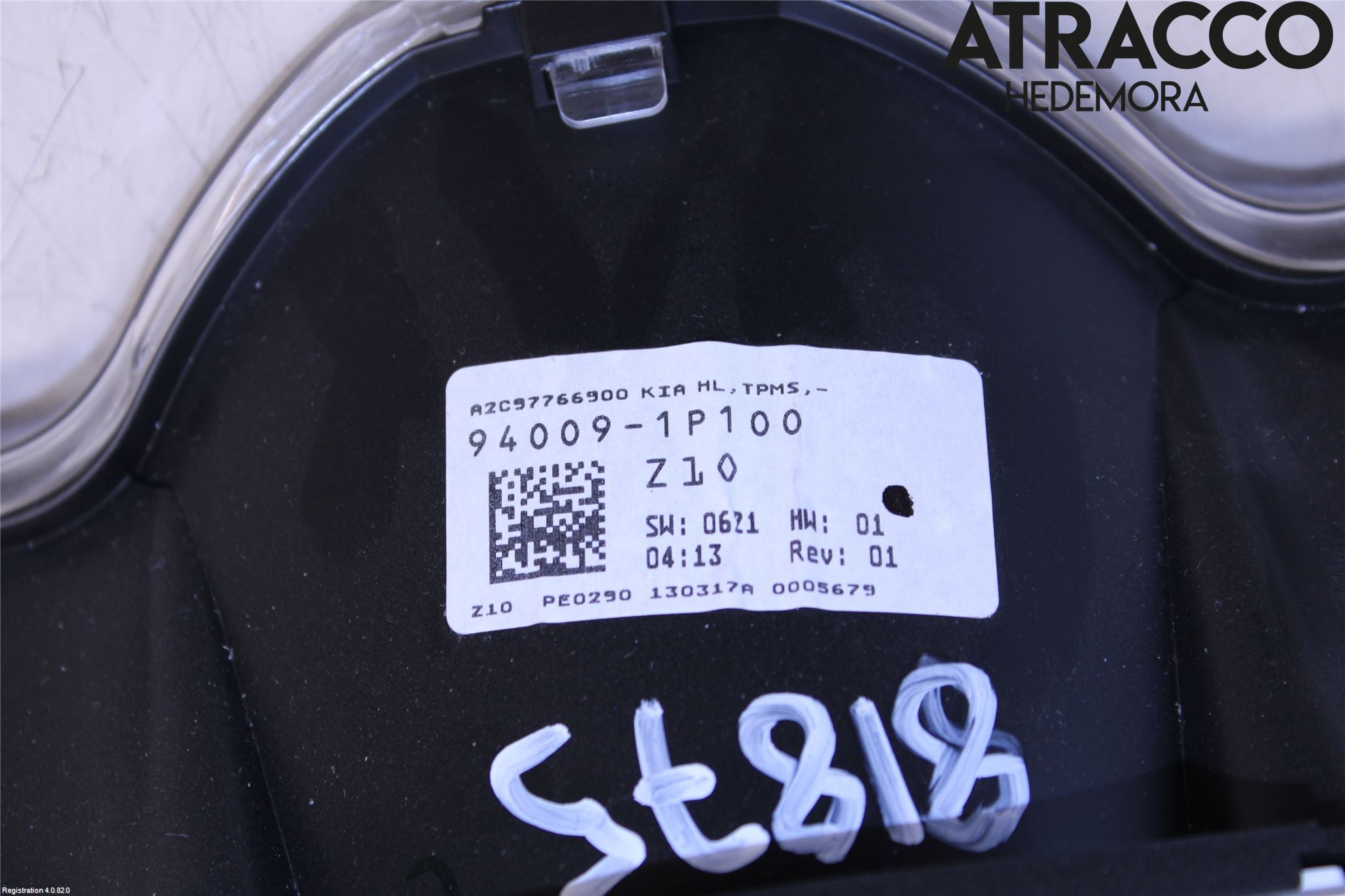 Kia VENGA 10-19 Instrument Hast