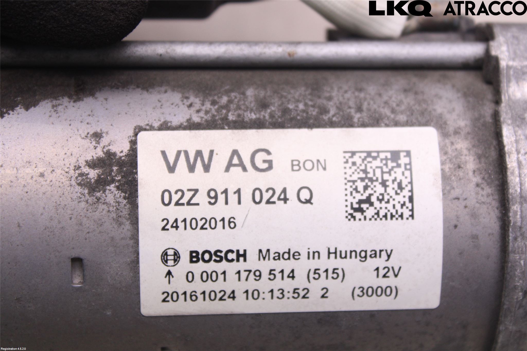 Volkswagen VW GOLF / E-GOLF VII 13-20 Startmotor