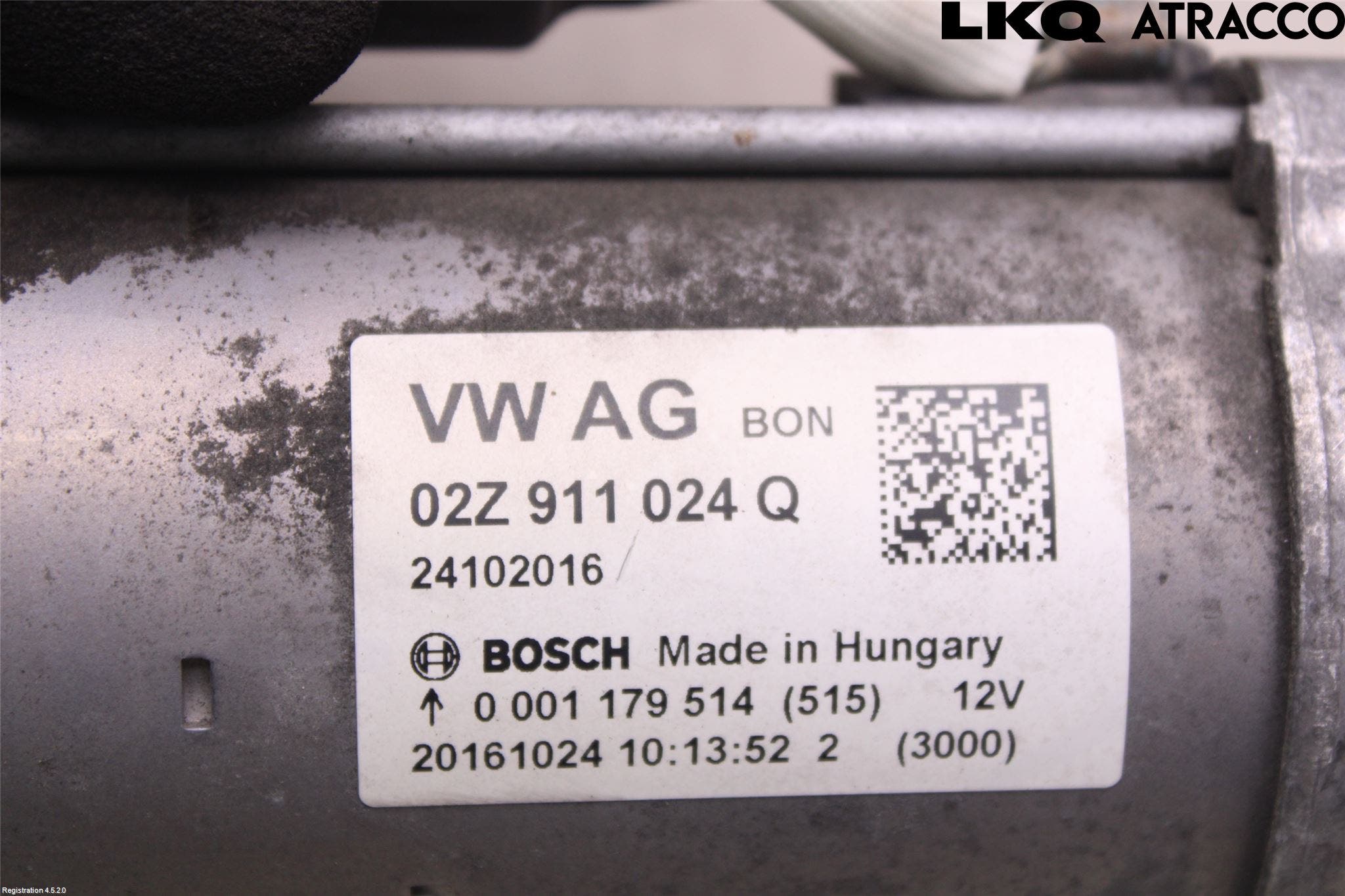 Volkswagen VW GOLF / E-GOLF VII 13-20 Startmotor