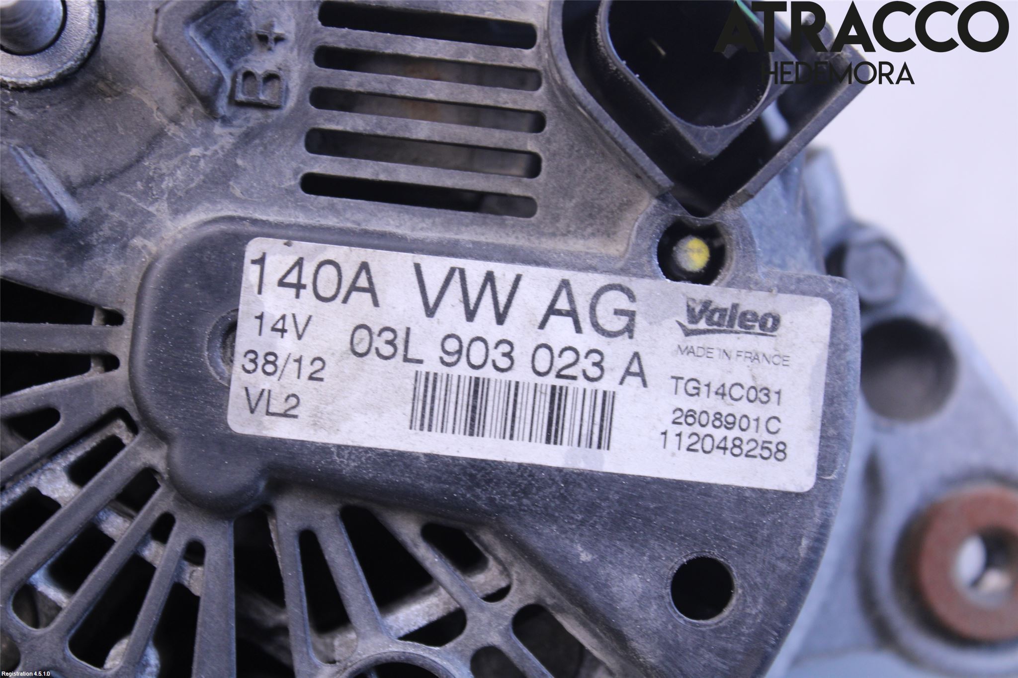 Volkswagen VW GOLF VI 09-13 Generator