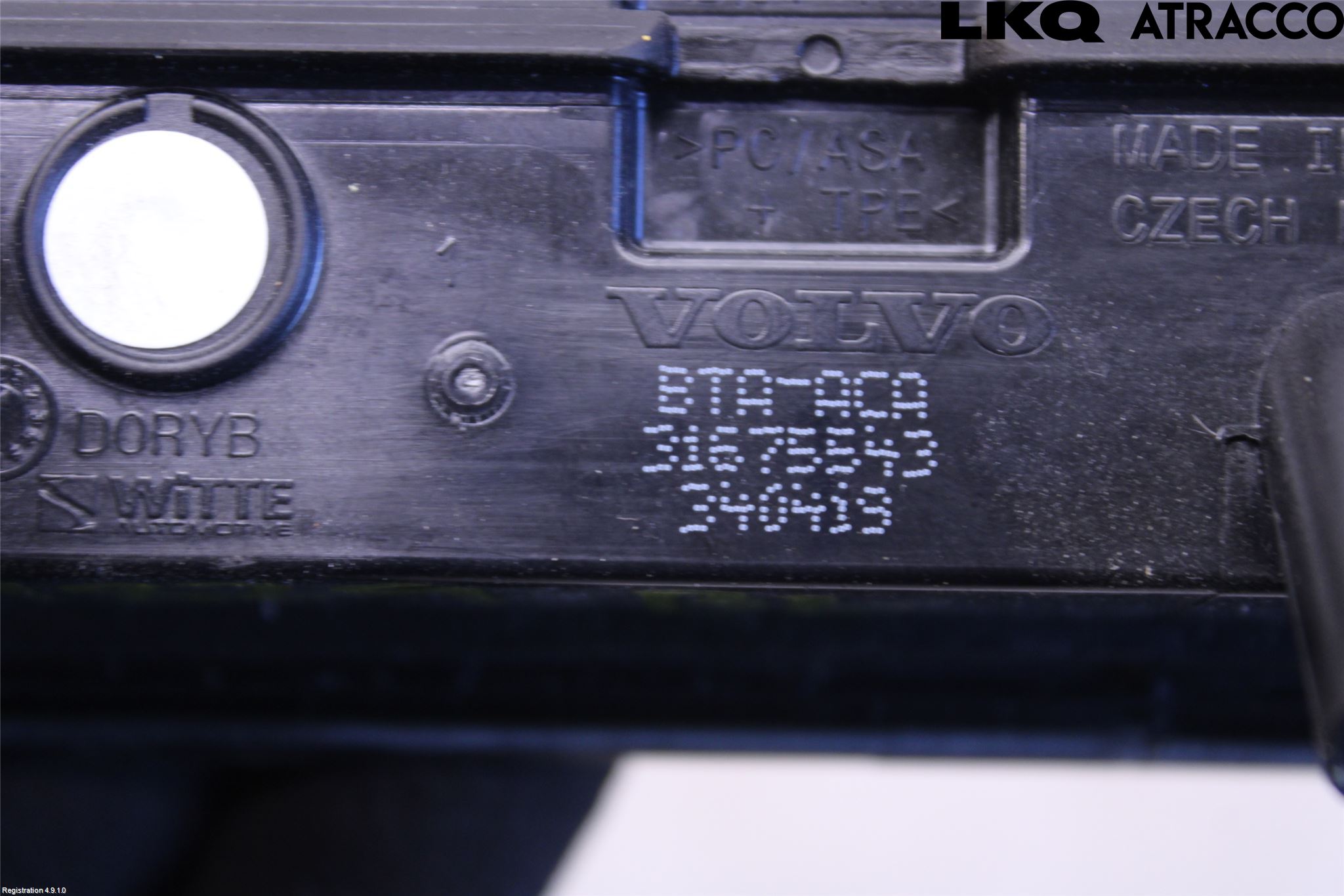 Volvo V60 19- Bakluckehandtag