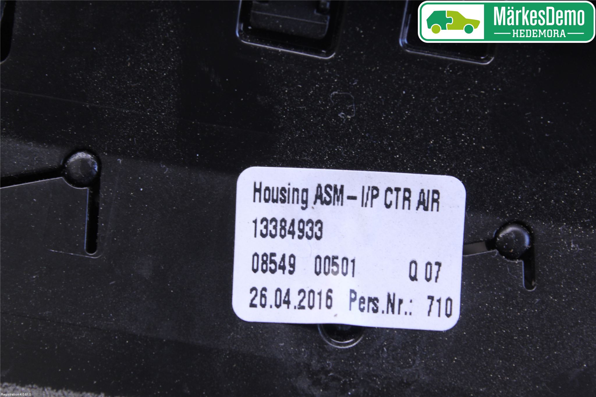 Opel CORSA E 15-19 Defrosterkanal-Munstycke