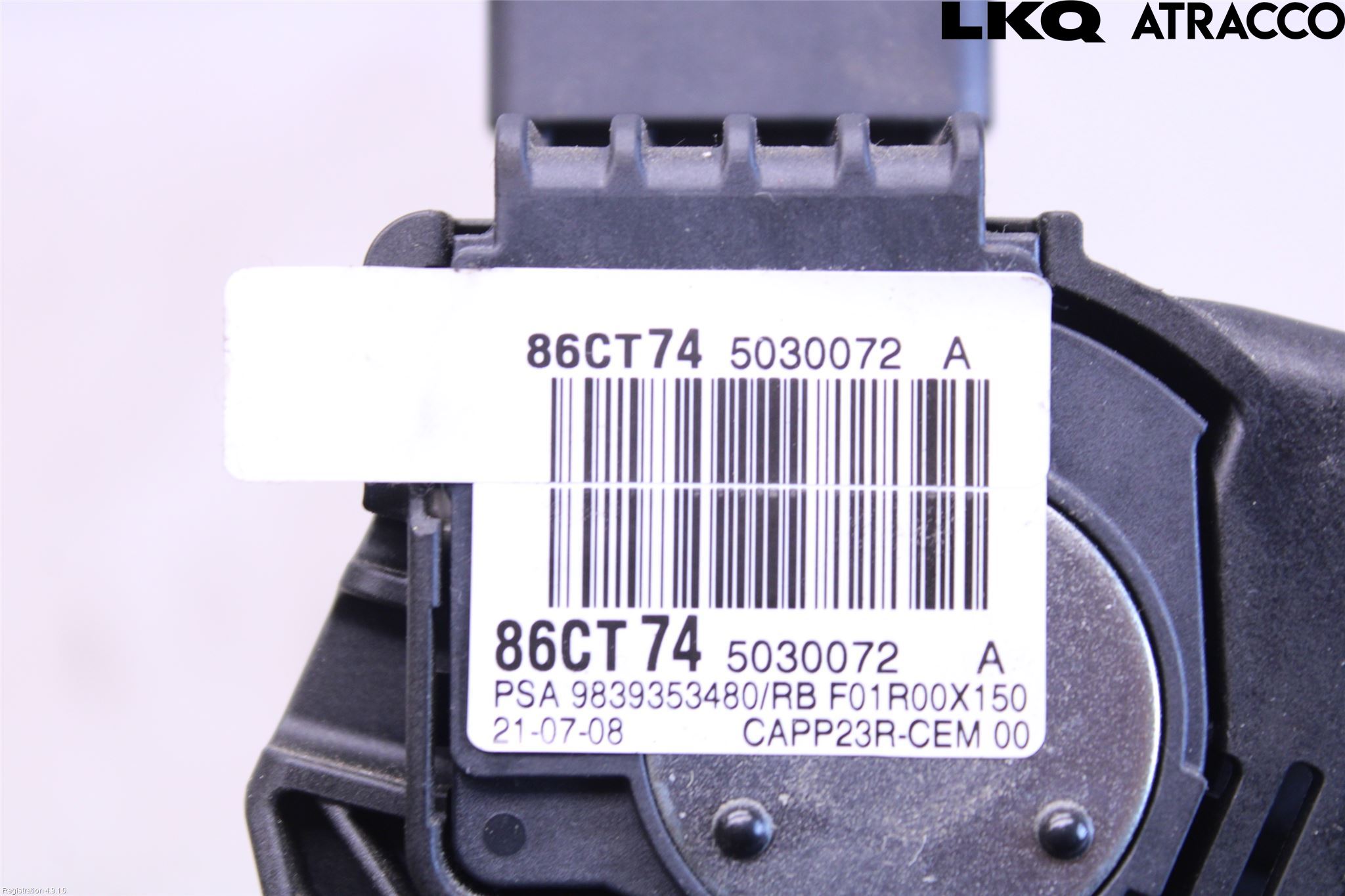 Toyota PROACE II 16- Gaspedal