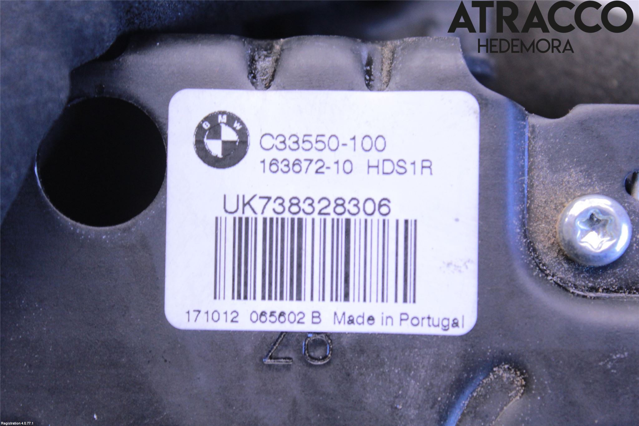 BMW 5 G30/G31/F90 17-23 Låskista Baklucka