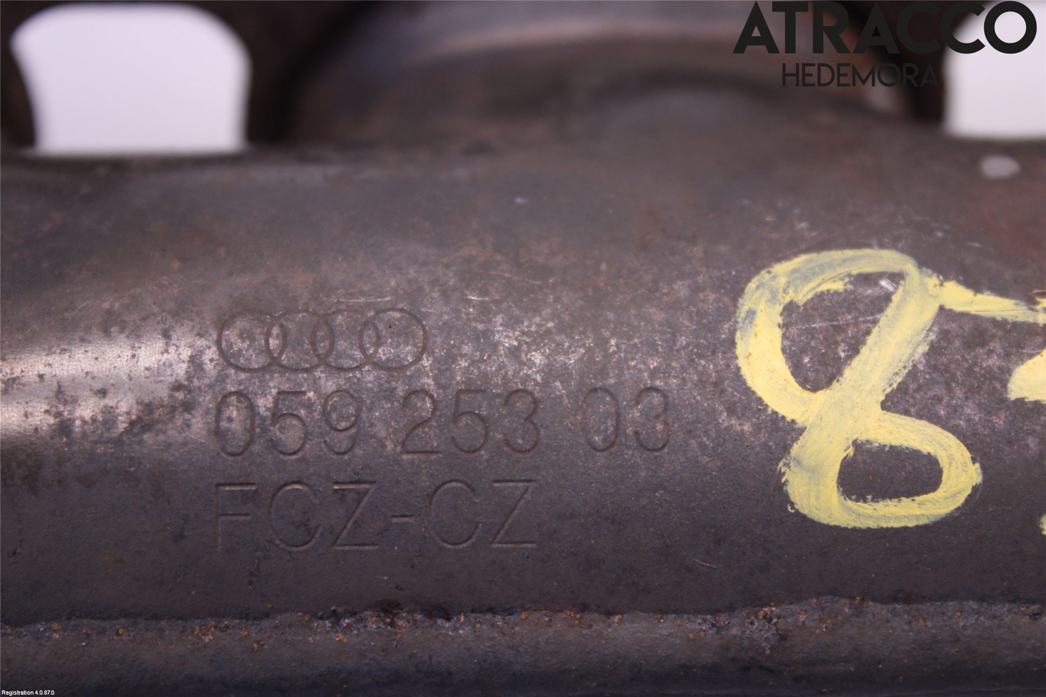 Audi A6/S6 4G 11-18 Grenrör Avgas