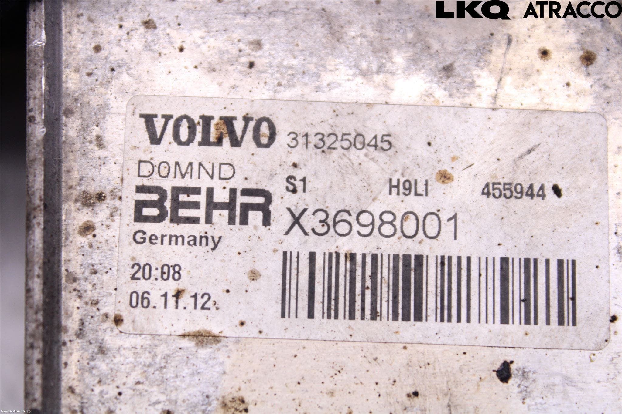 Volvo V60 11-13 Oljekylare Motor