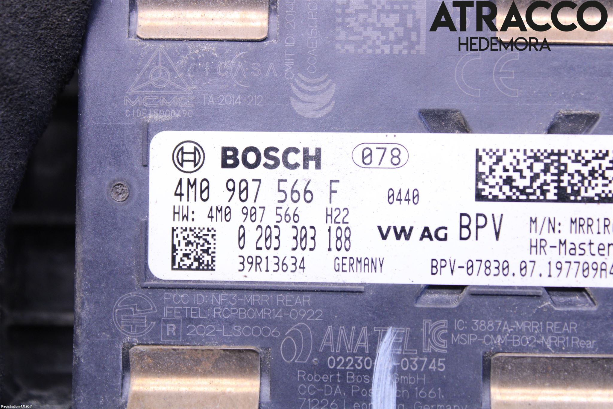 Audi A4 ALLROAD 17- Sensor Aktivt Kollisionsskydd