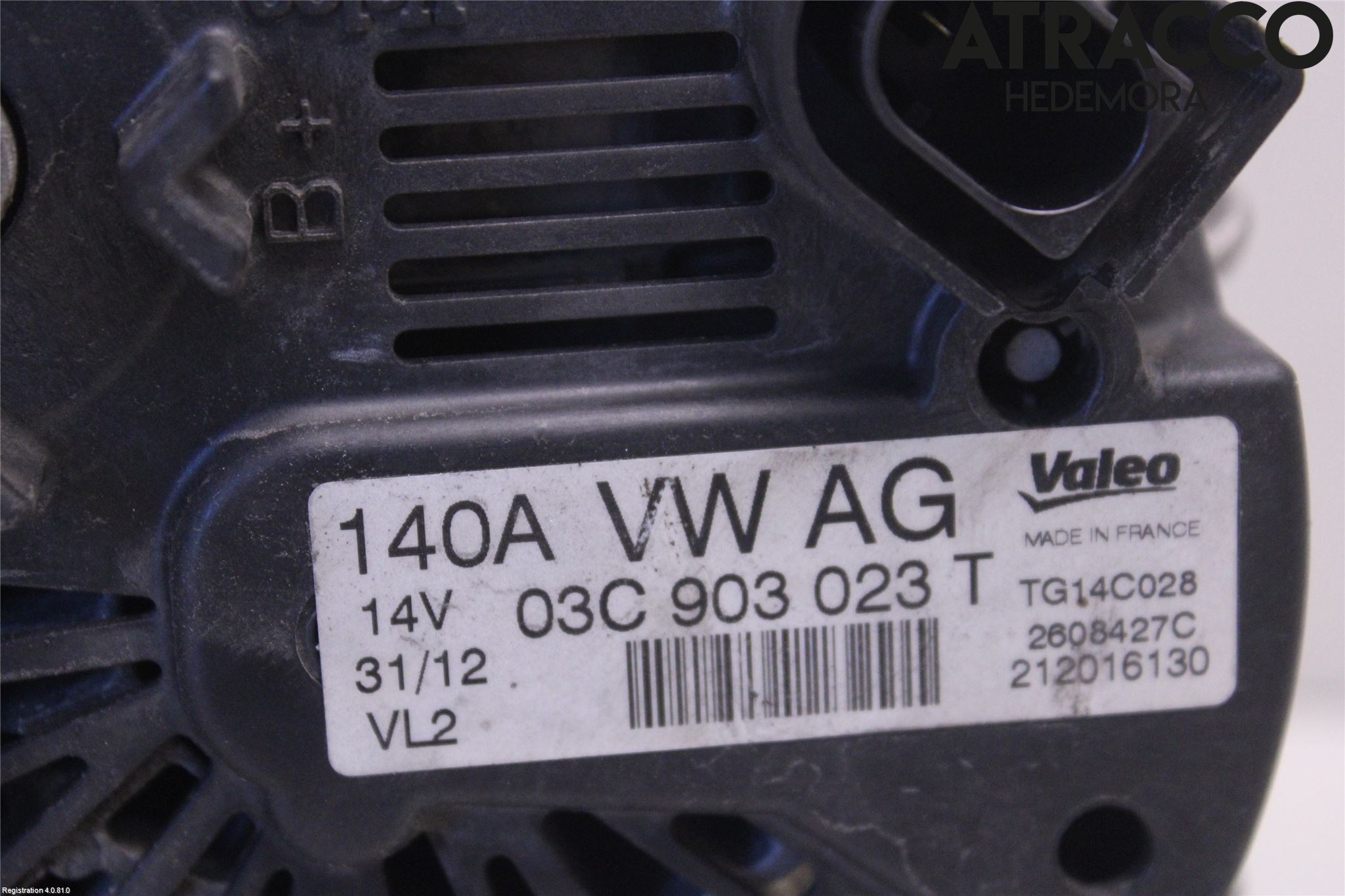 Volkswagen VW PASSAT 11-14 Generator