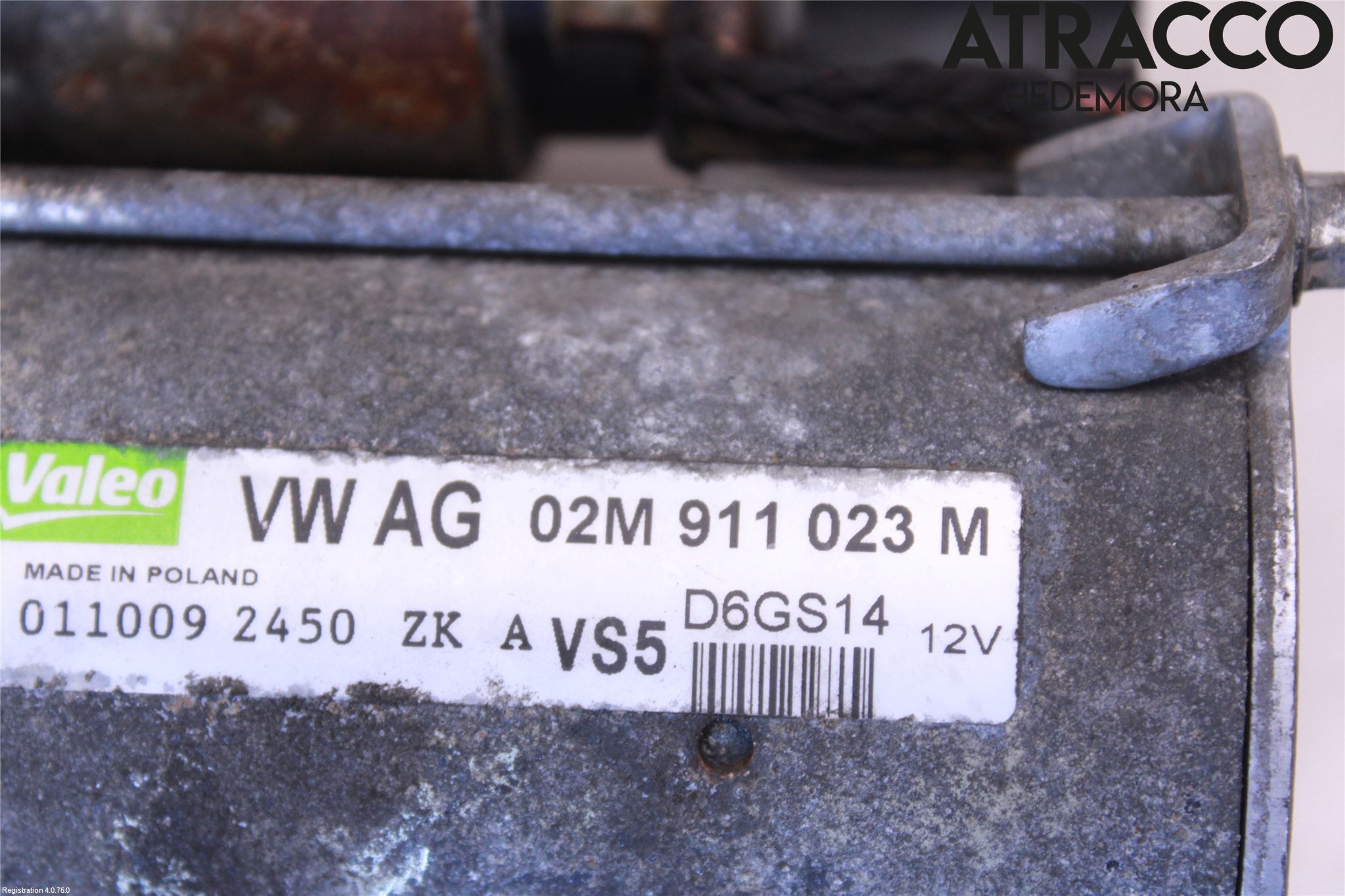 Volkswagen VW TIGUAN 07-16 Startmotor