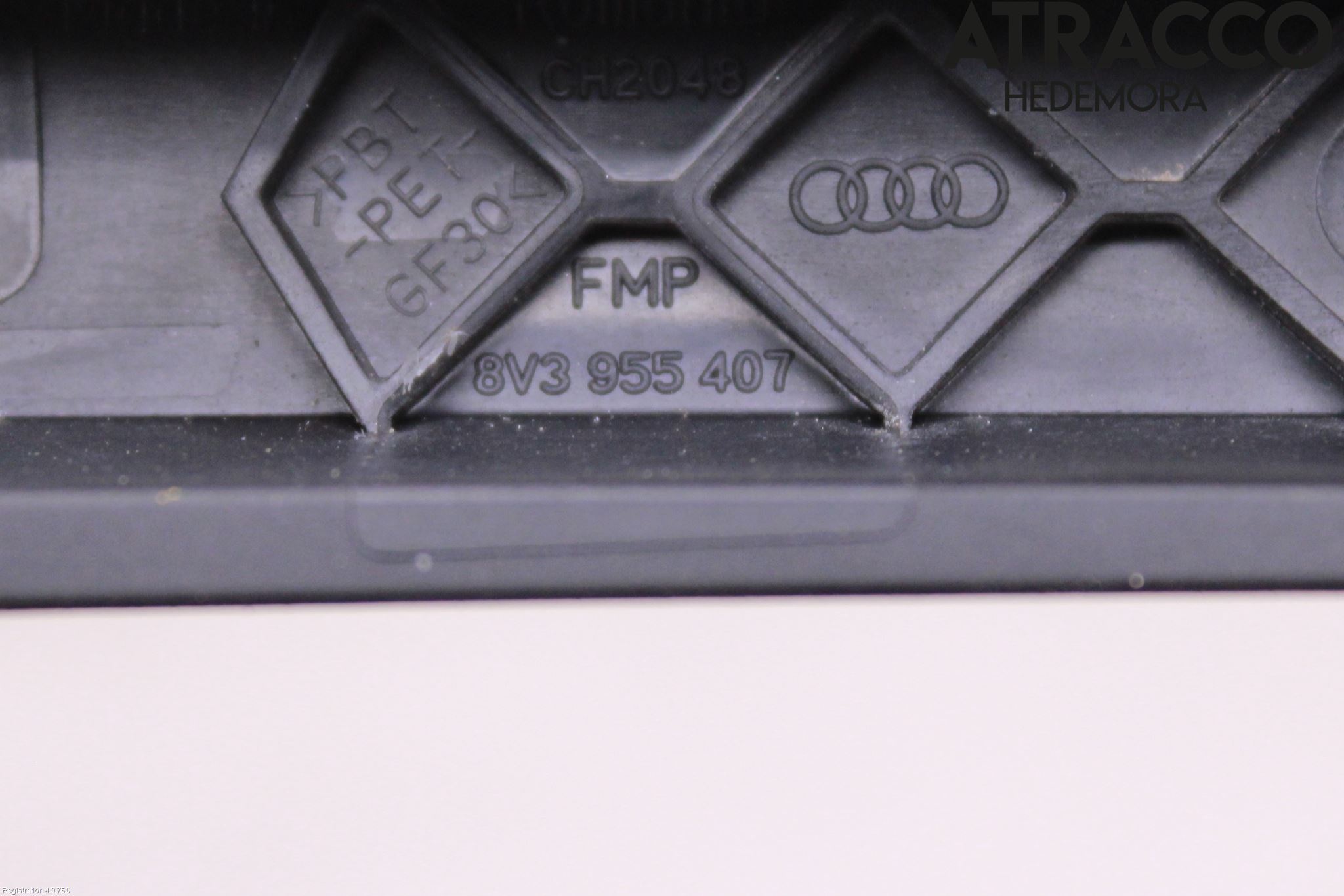 Audi A3/S3 8V 13-20 Torkararm-Bakruta