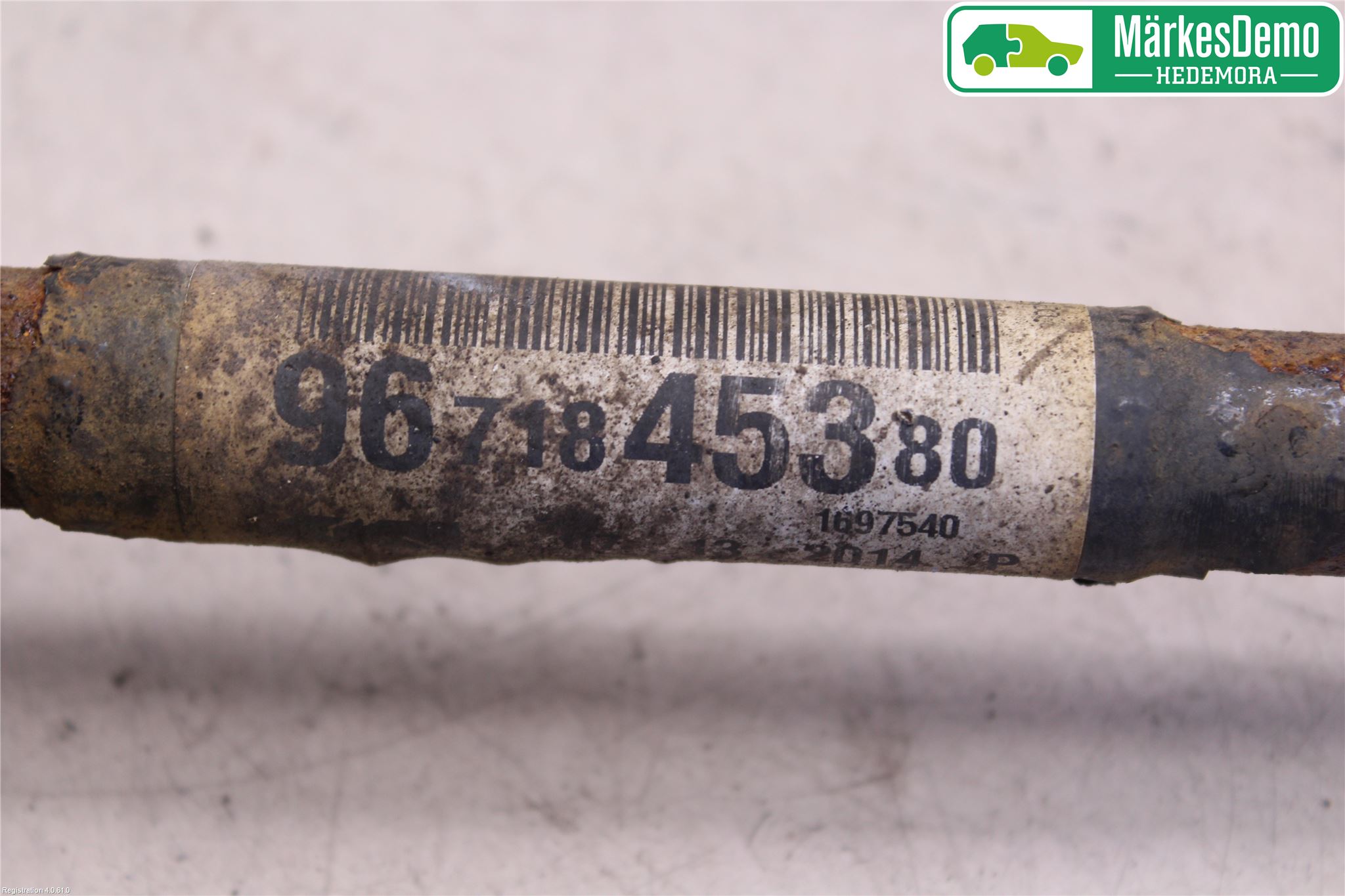 Peugeot 508 11-18 Drivaxel Bak Höger