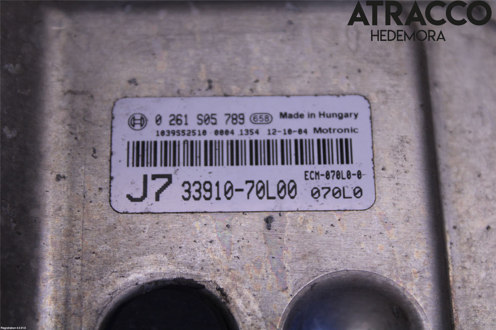 Suzuki SWIFT 11-16 Styrenhet Insprut Bensin