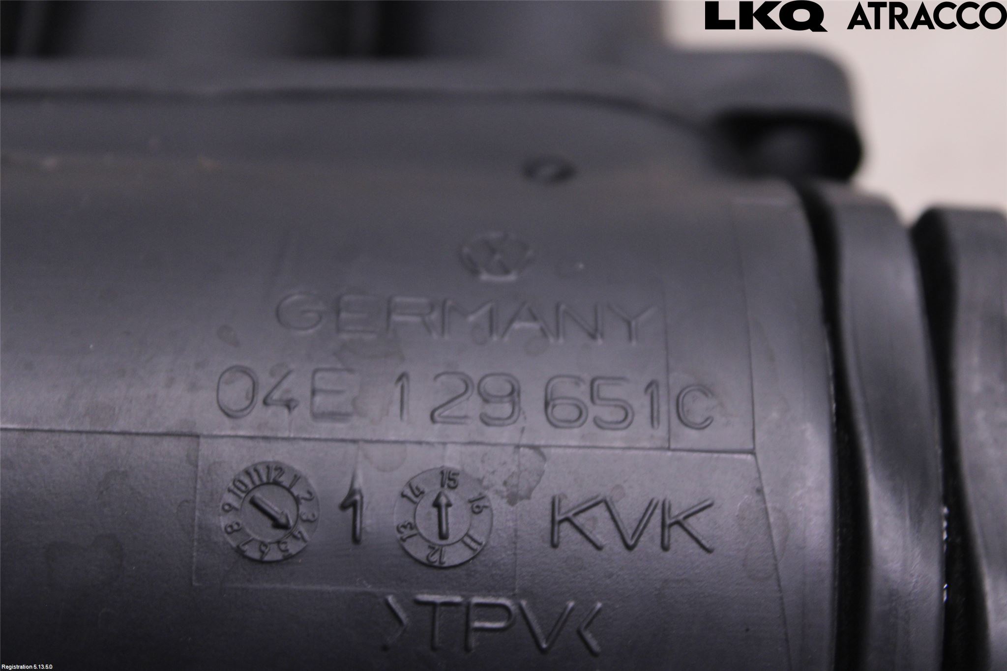 Volkswagen VW GOLF / E-GOLF VII 13-20 Injgummibälg-Slang