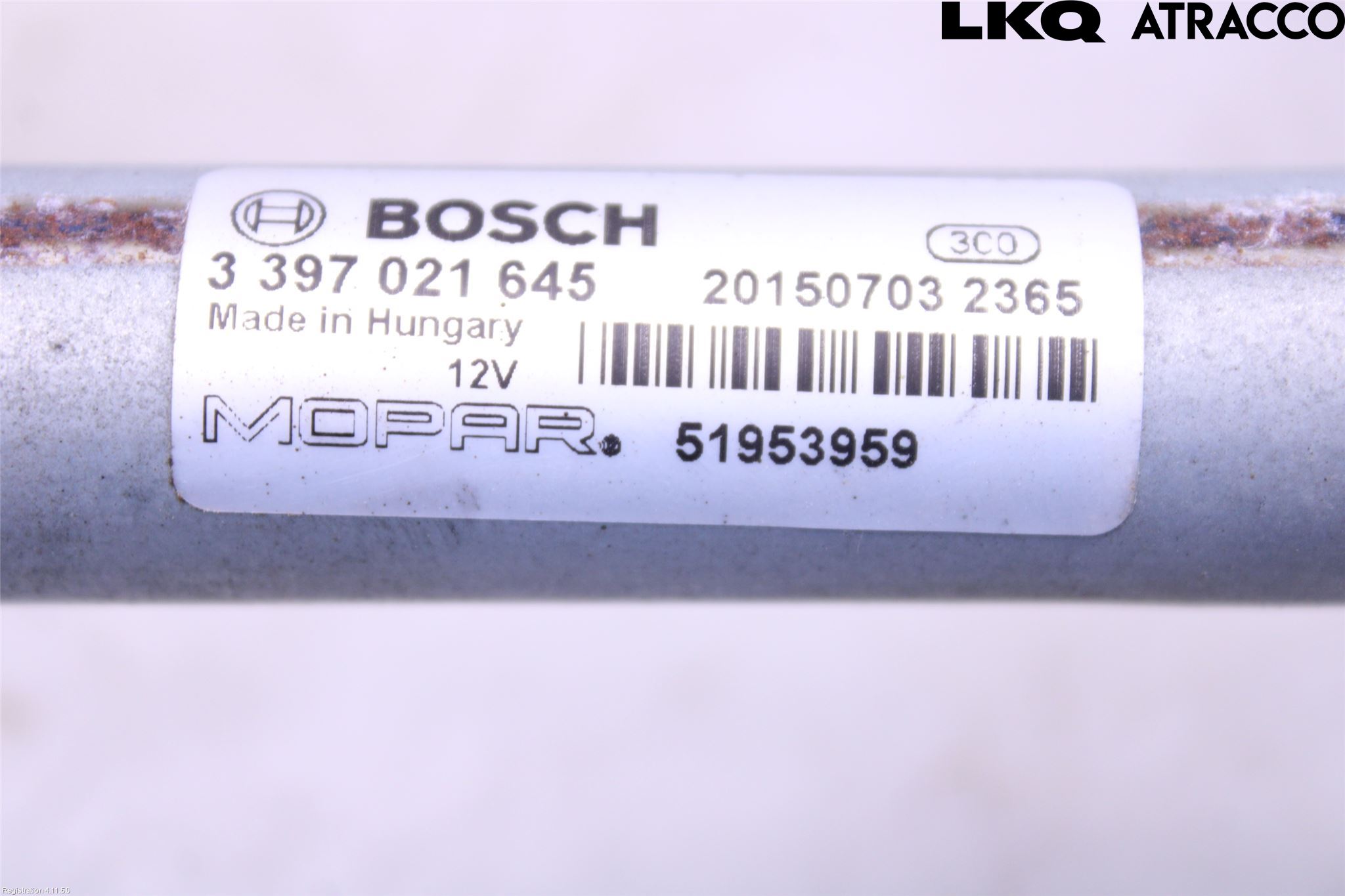 Jeep RENEGADE Torkarmekanism Vindruta