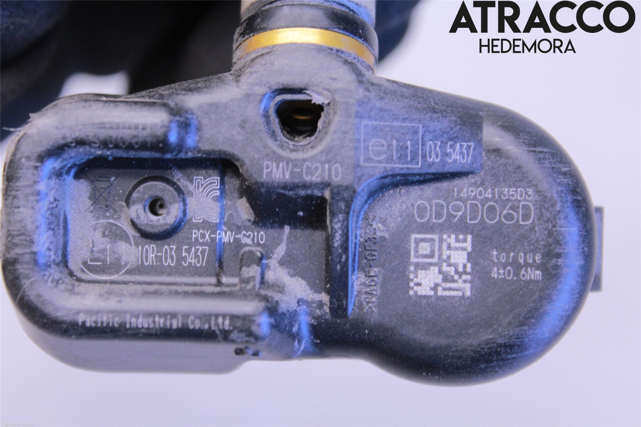 Toyota YARIS XP130 15-20 Givare Däcktryck