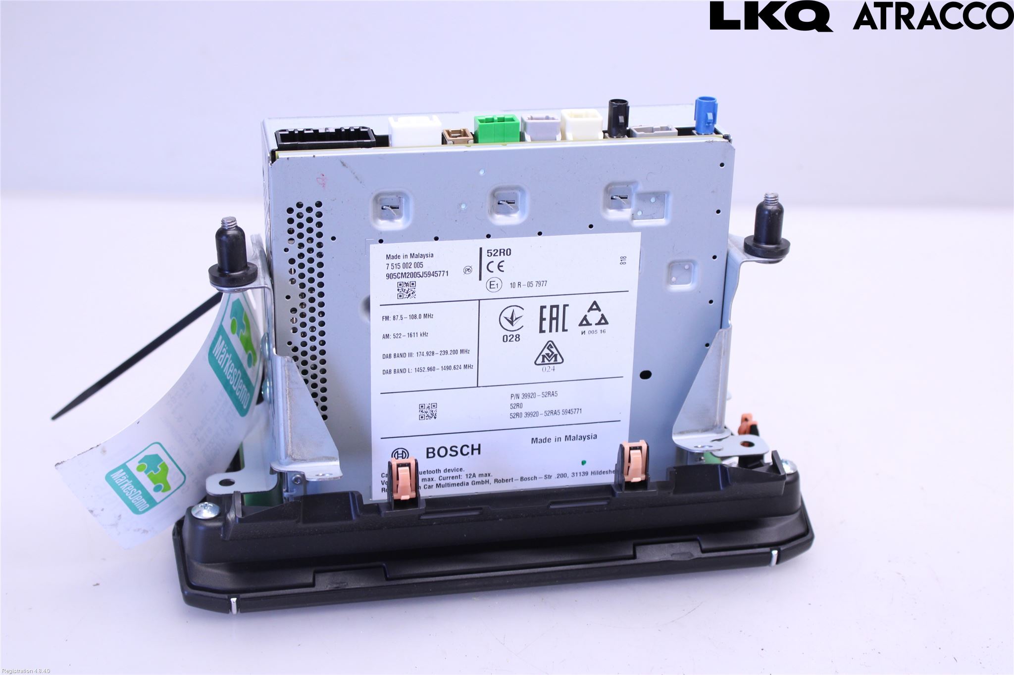 Suzuki SWIFT 17-24 Cd Radio - Multimediapanel