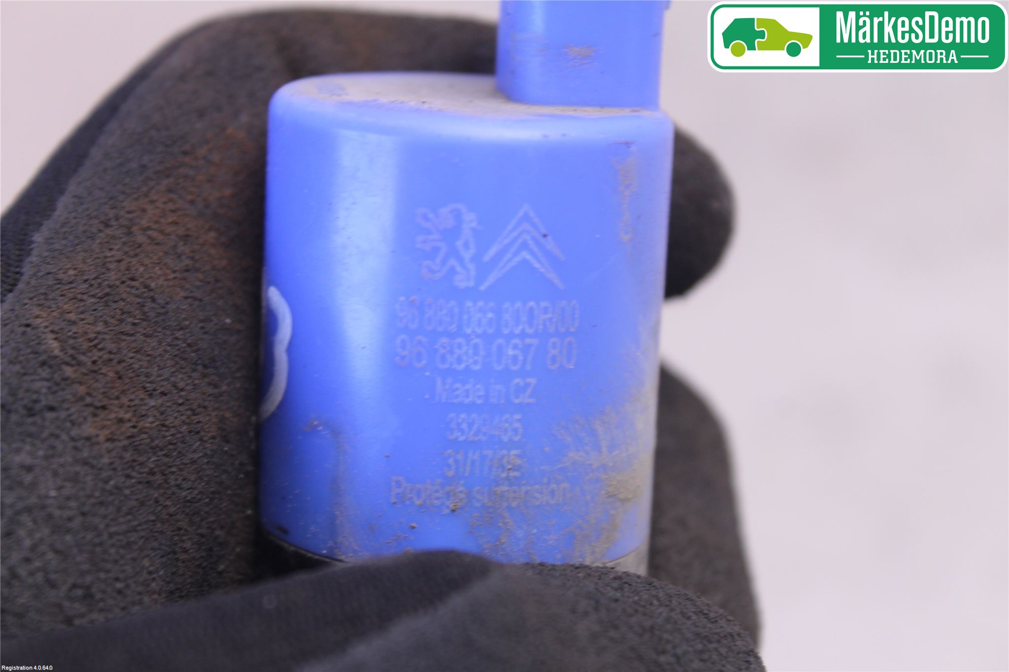 Peugeot 3008 09-16 Spolarpump Högtryck