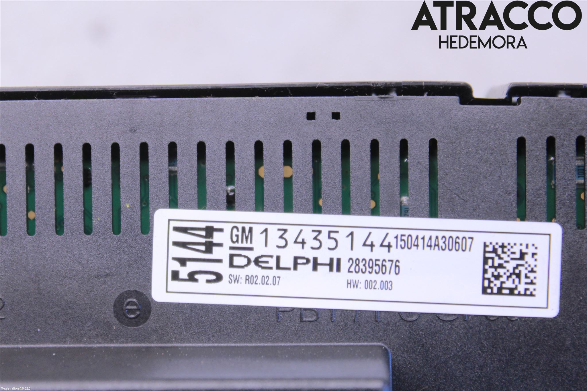 Opel CASCADA 13-19 Ac Styrenhet Ac Manöveren