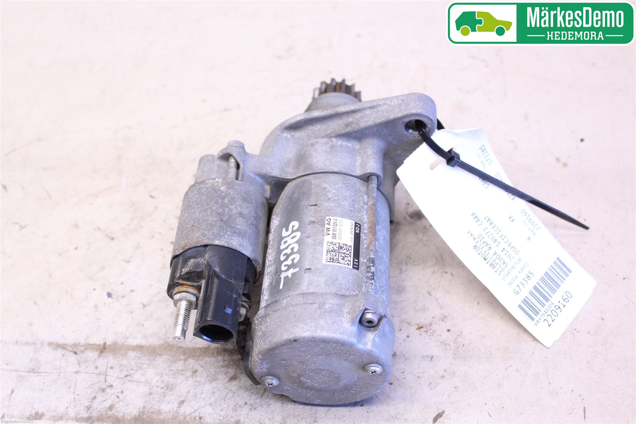 Skoda RAPID Startmotor