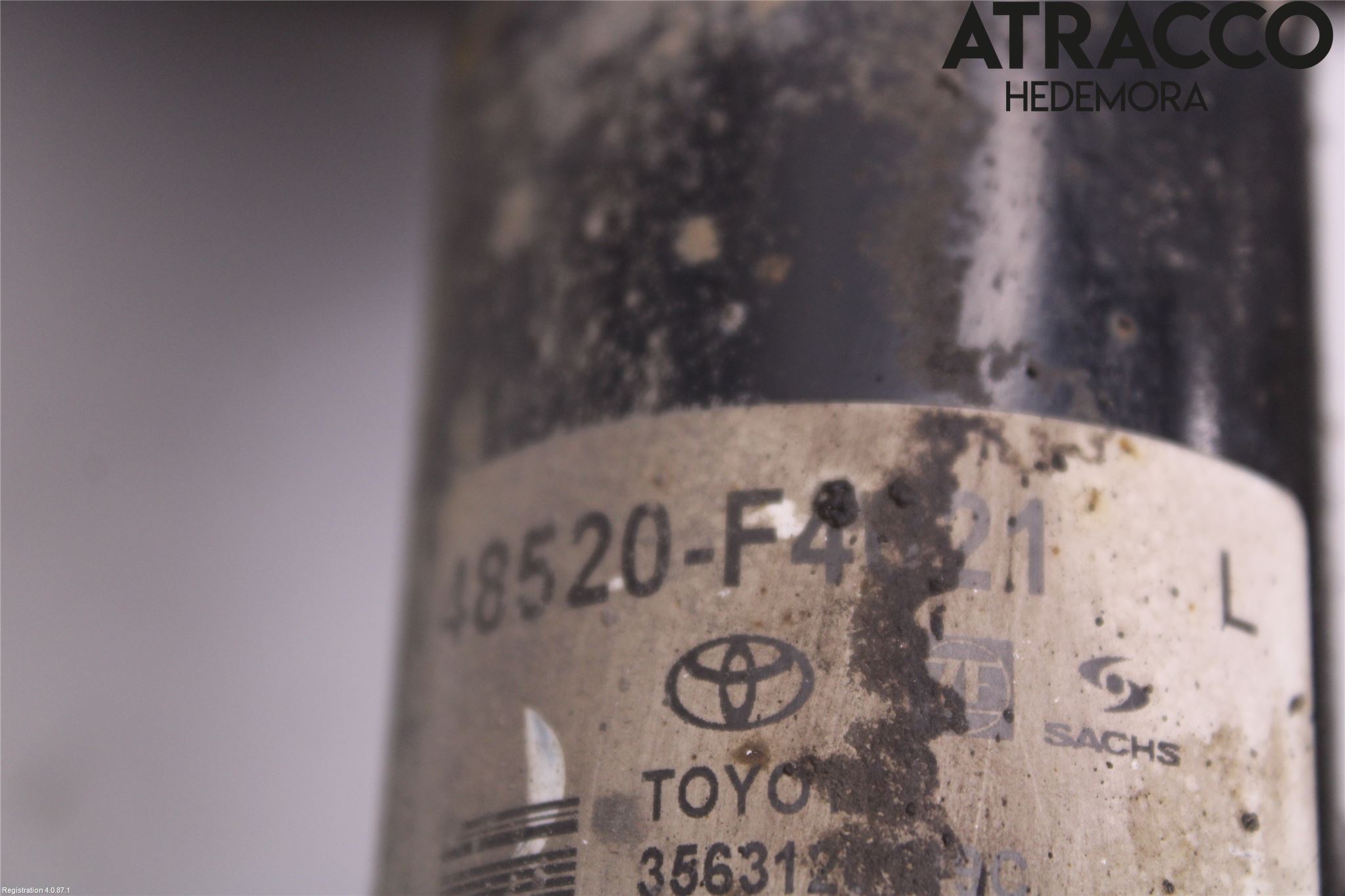 Toyota C-HR 16-23 Fjäderben Fram Vänster