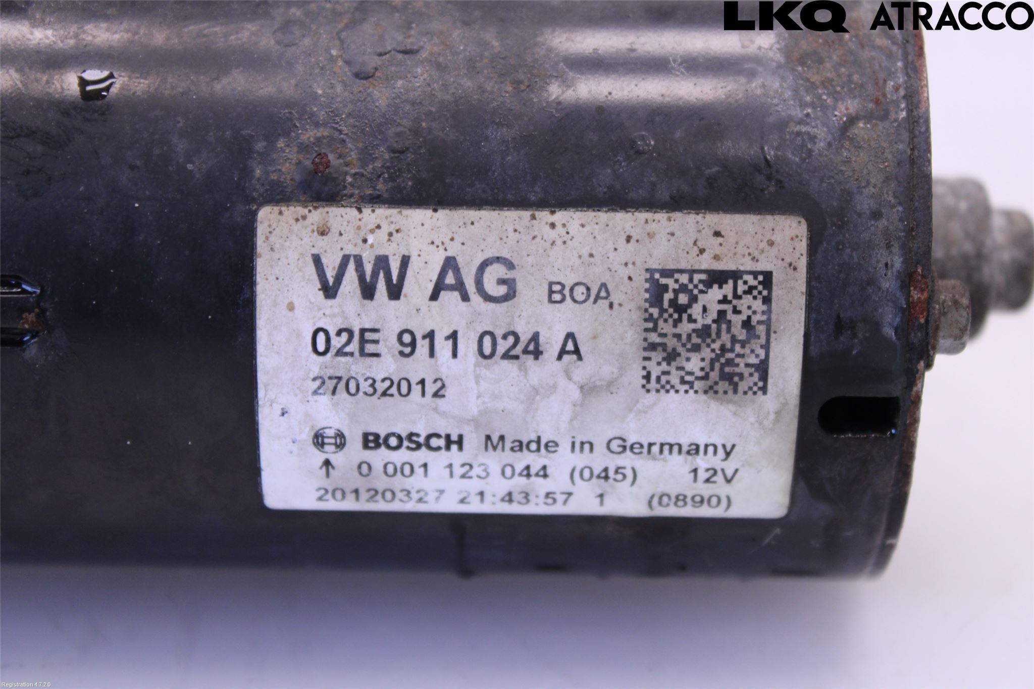 Volkswagen VW TRANSP/CARAVELLE (T5) 04-15 Startmotor Diesel