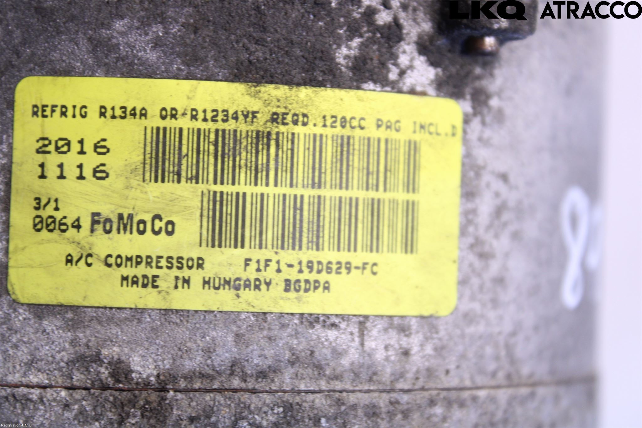 Ford FOCUS 15-18 Ac Kompressor